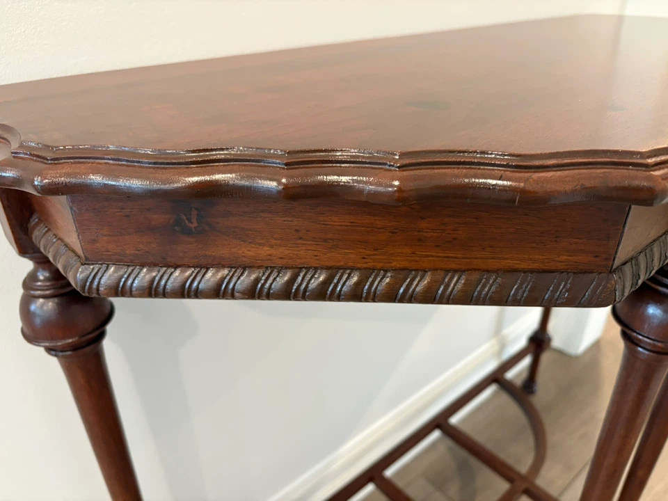 Early 20th Century Demi-Lune Console Table - photo 3