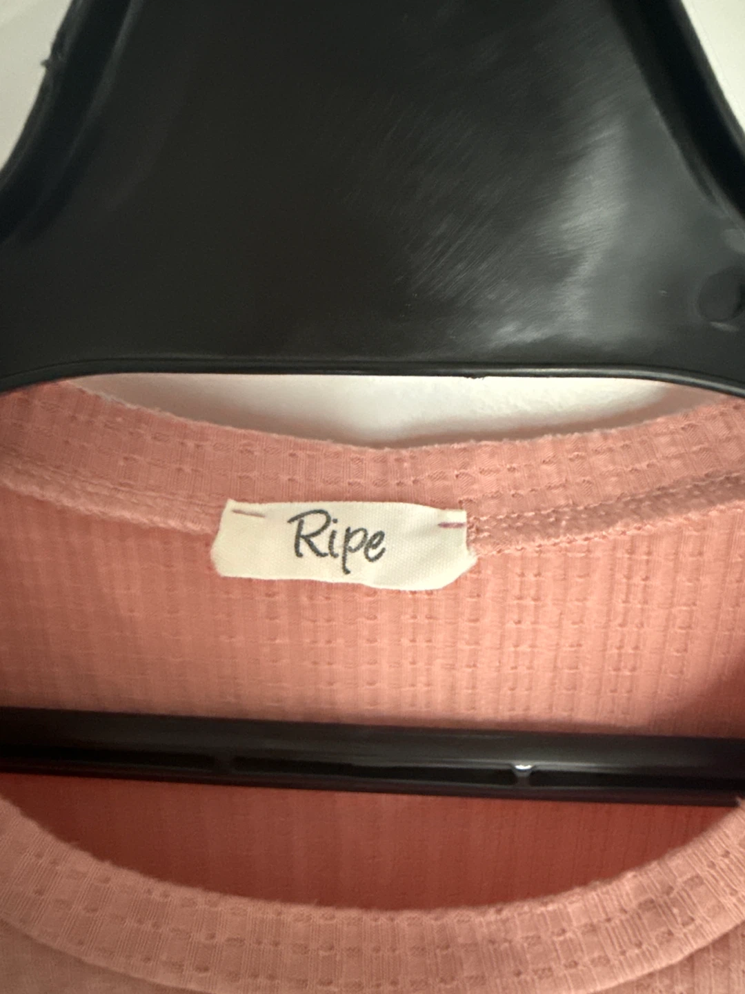 Ripe Pink Ribbed T-Shirt - photo 2
