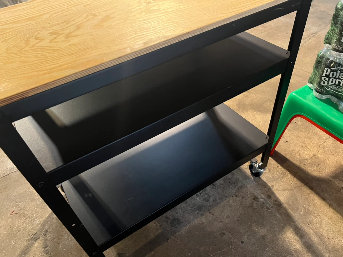 Rolling  Cart with 3 Shelves - photo 2