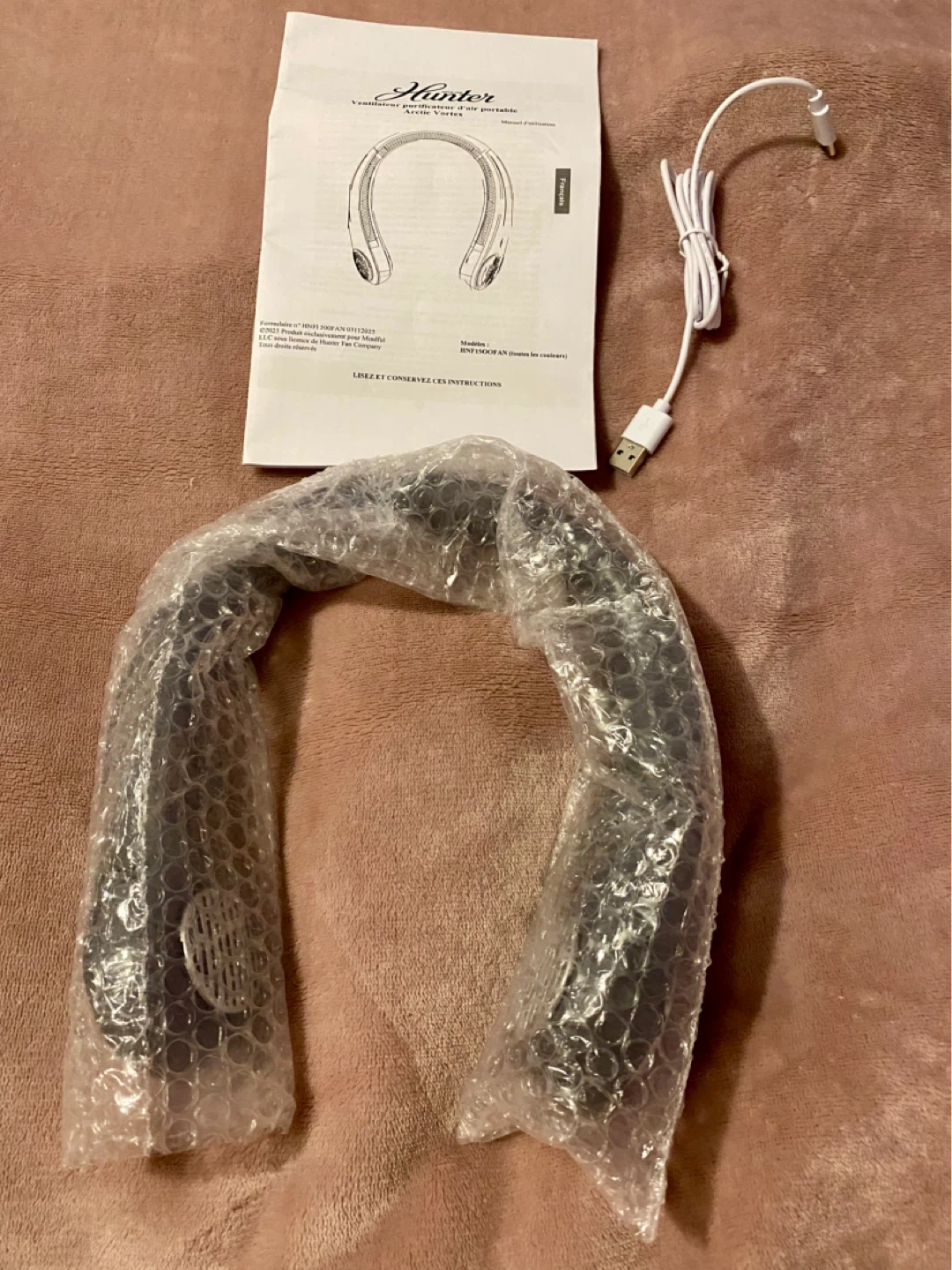 Hunter Arctic Vortex Portable Neck Fan