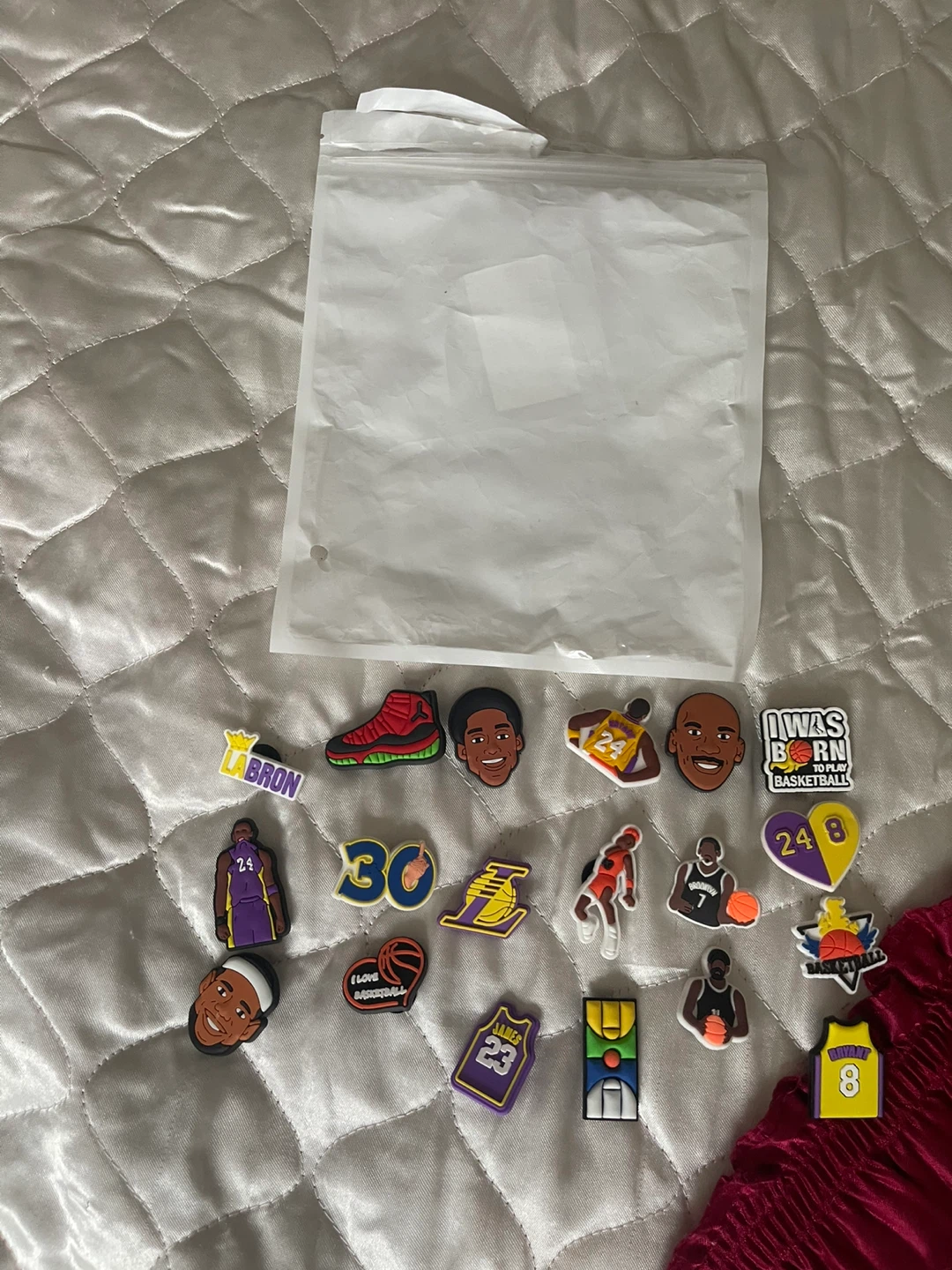 Basketball croc charms
