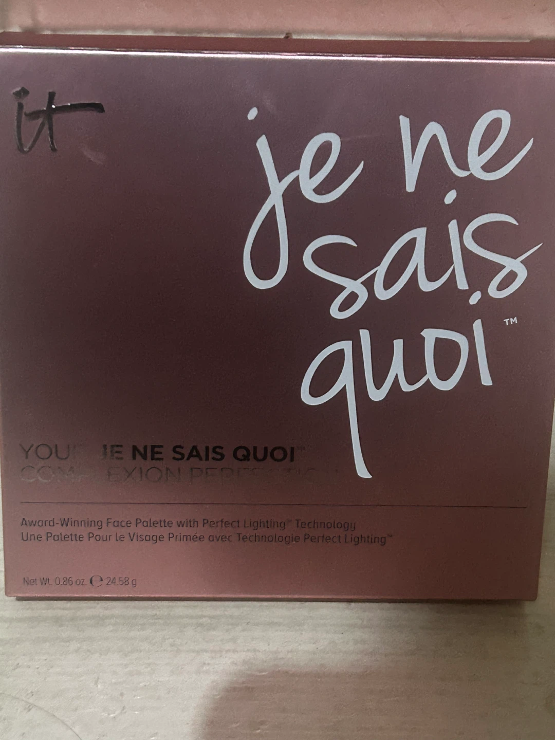 it Cosmetics Je Ne Sais Quoi Complexion Perfection Face Palette