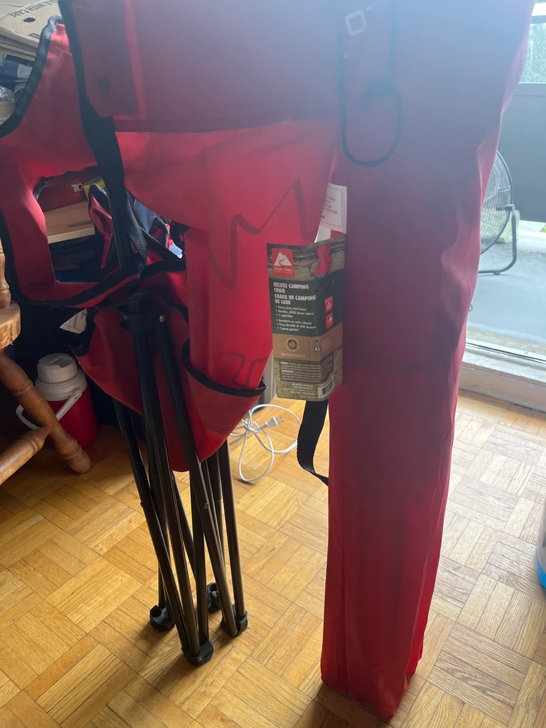 Ozark Trail Deluxe Camping Chair - Red 2 pieces - photo 2