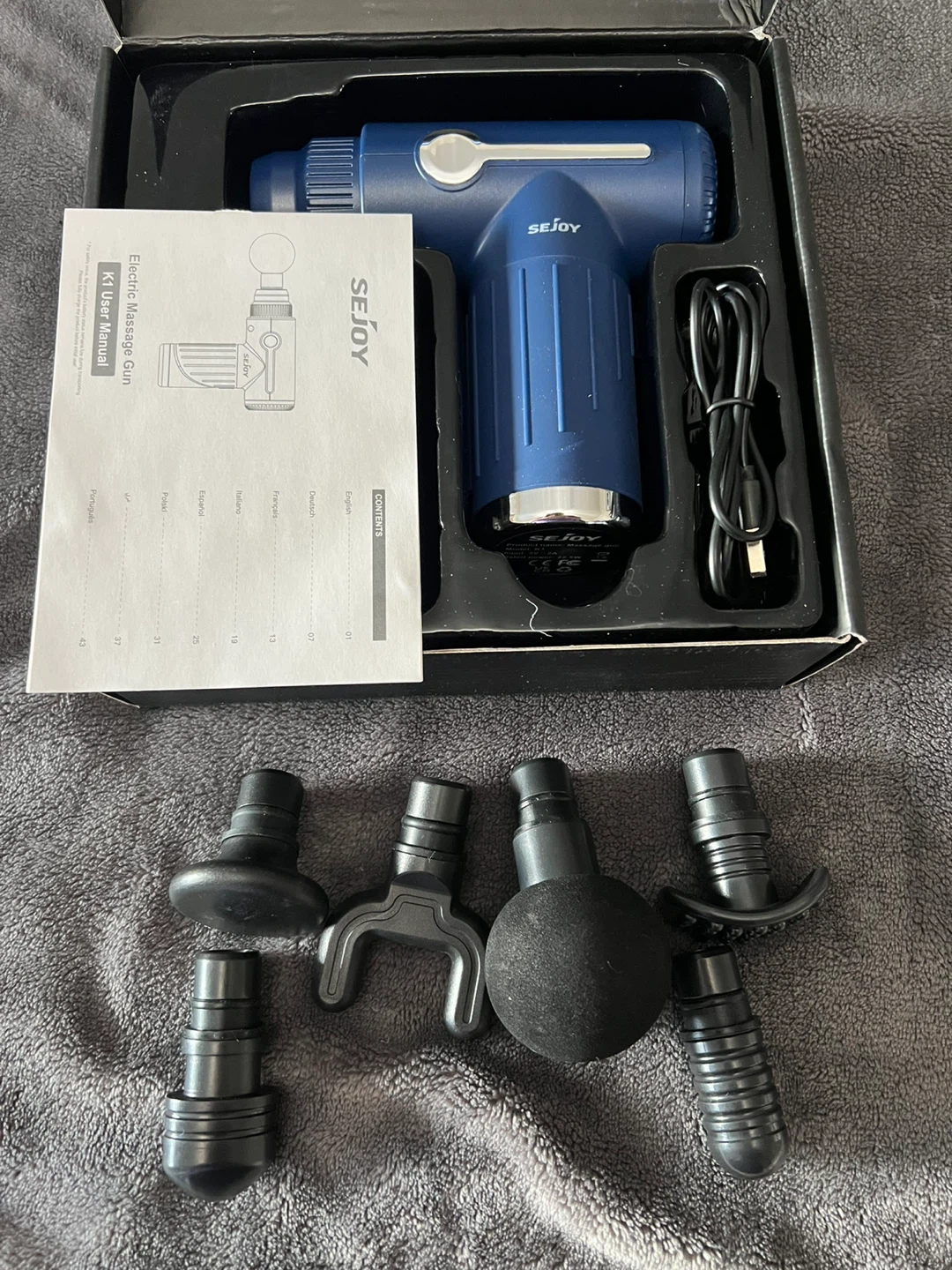 SEJOY K1 Percussion Muscle Massager Gun NEW - photo 2