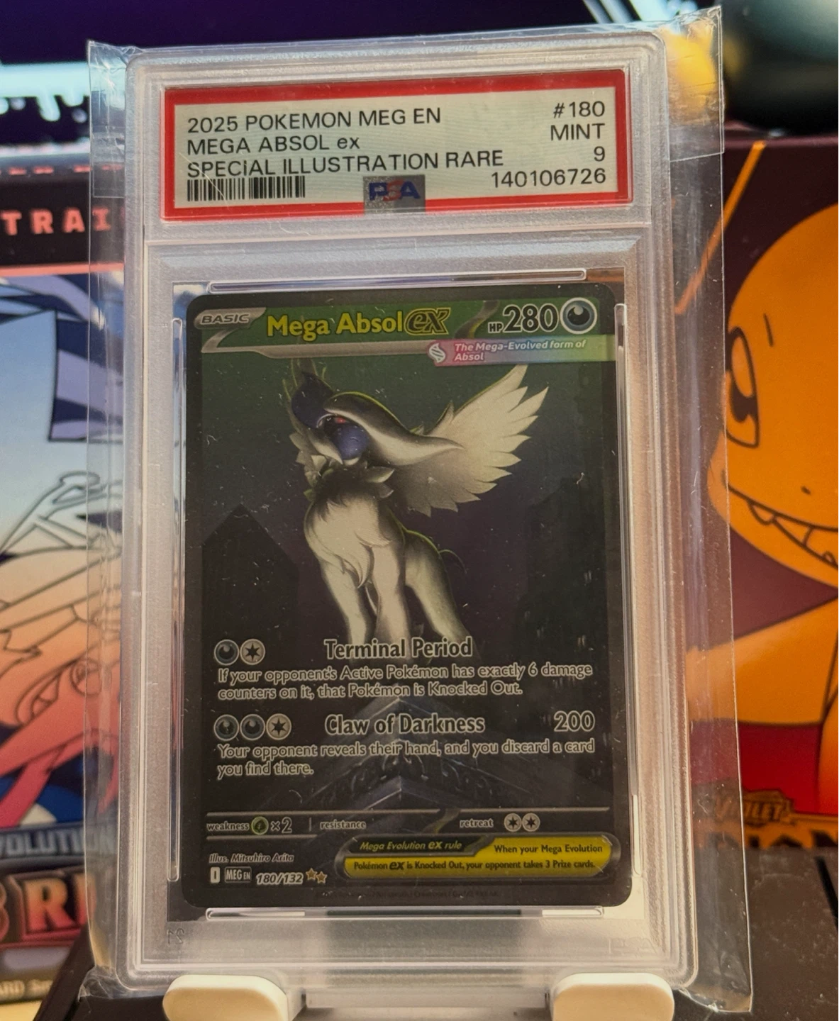 2025 Pokemon Mega Absol EX Special Illustration Rare