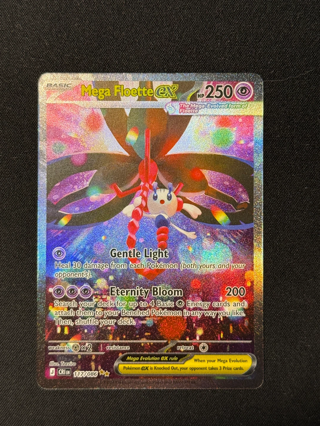 Pokémon Mega Florette EX Card - photo 2