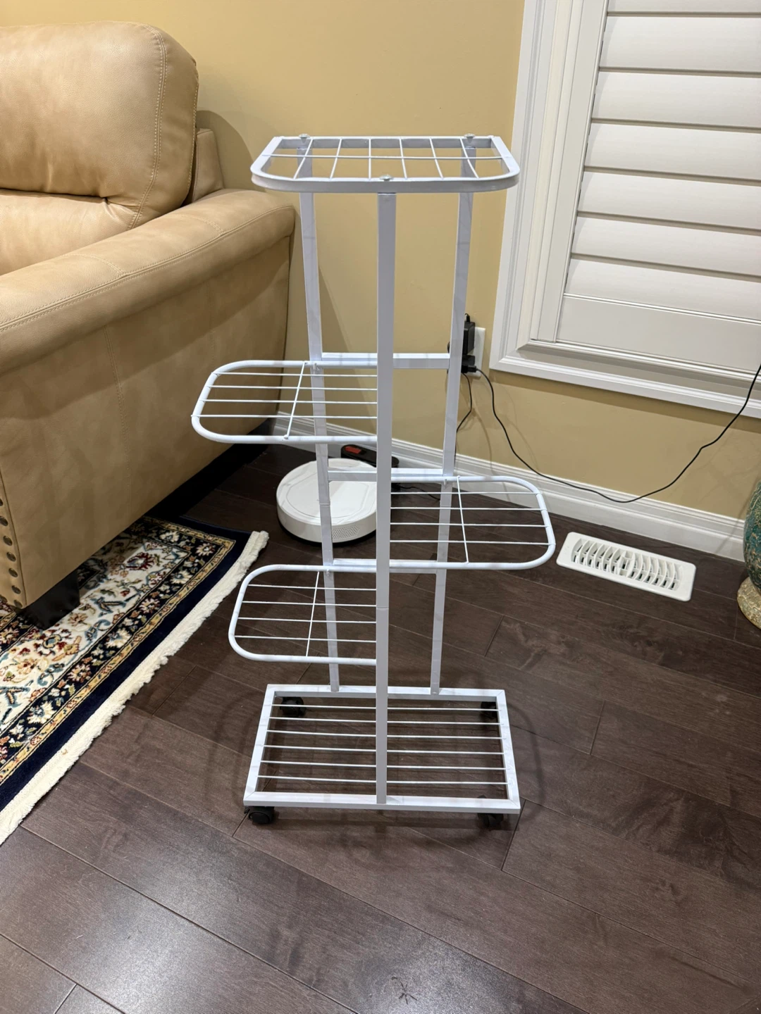 New Metal Plant Stand with Wheels - photo 2