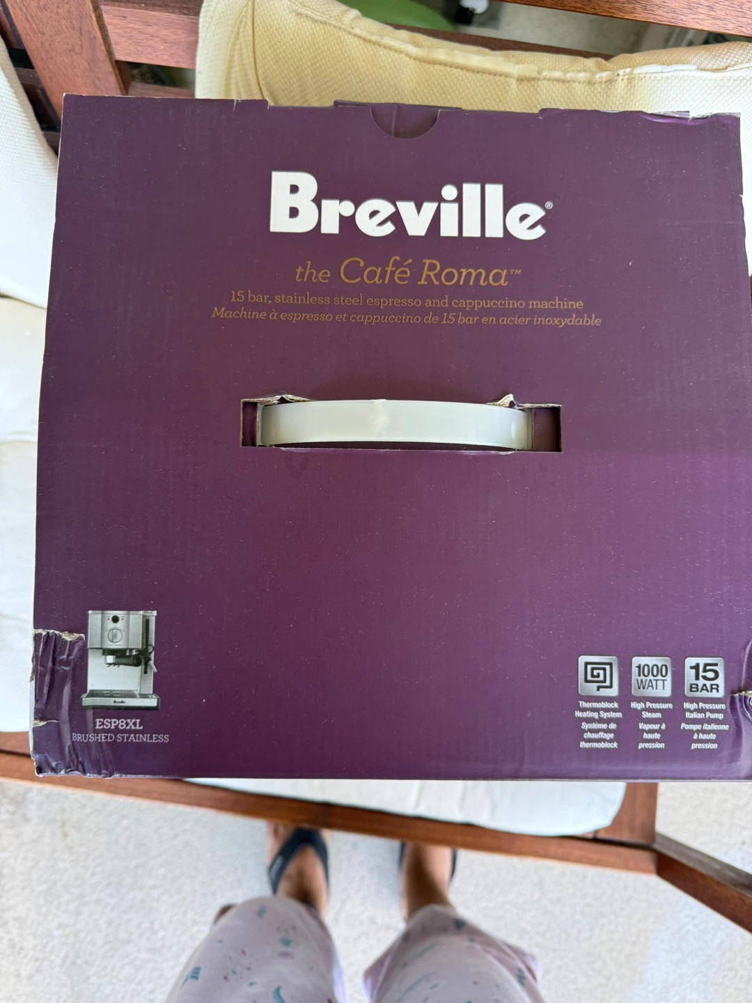Breville the Café Roma Espresso and Cappuccino Machine - photo 3