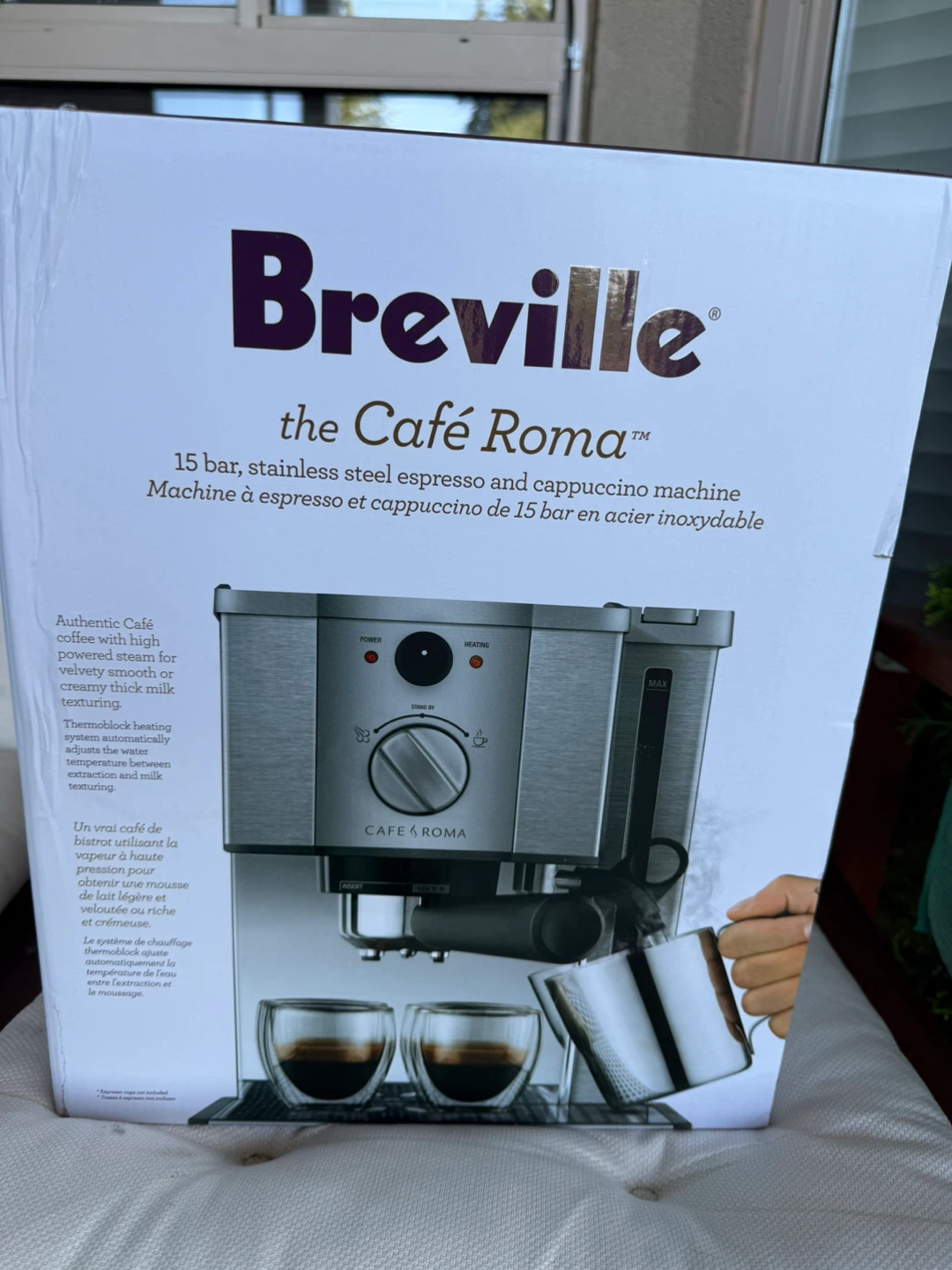 Breville the Café Roma Espresso and Cappuccino Machine - photo 2
