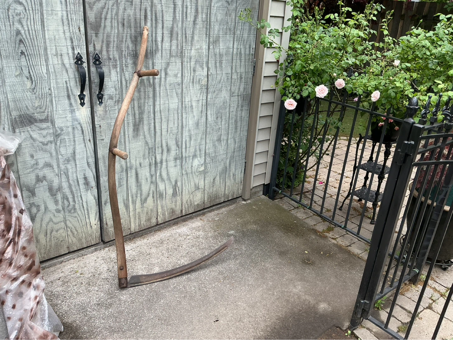 Antique Working Scythe or Wall Decor