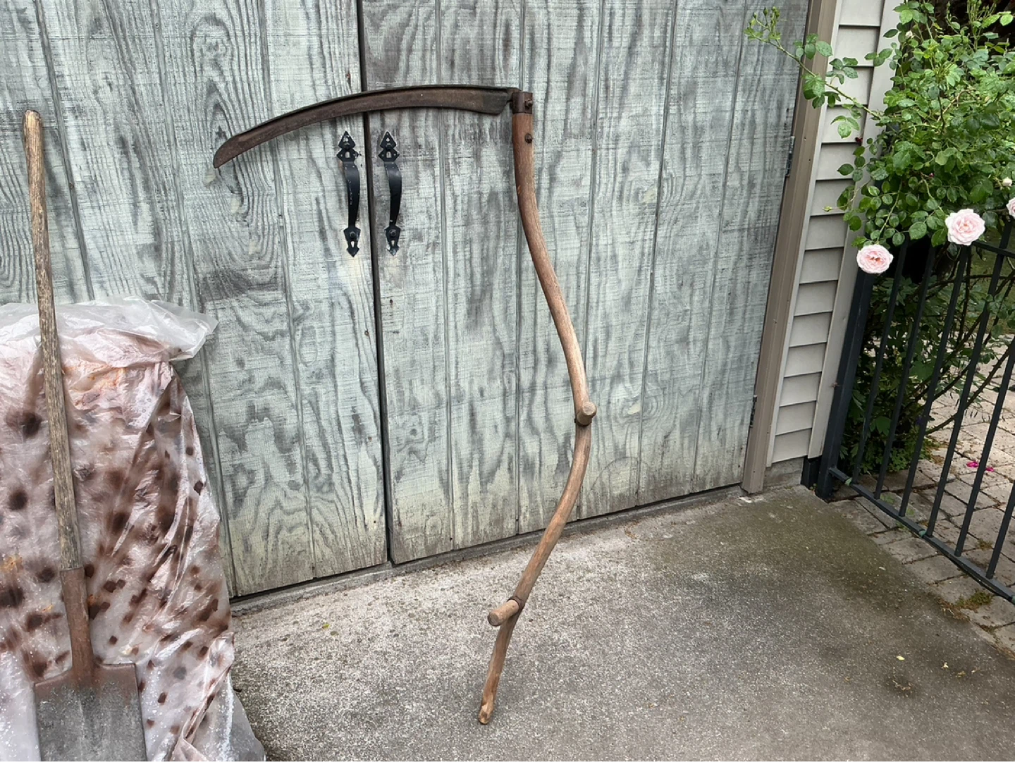 Antique Working Scythe or Wall Decor - photo 4