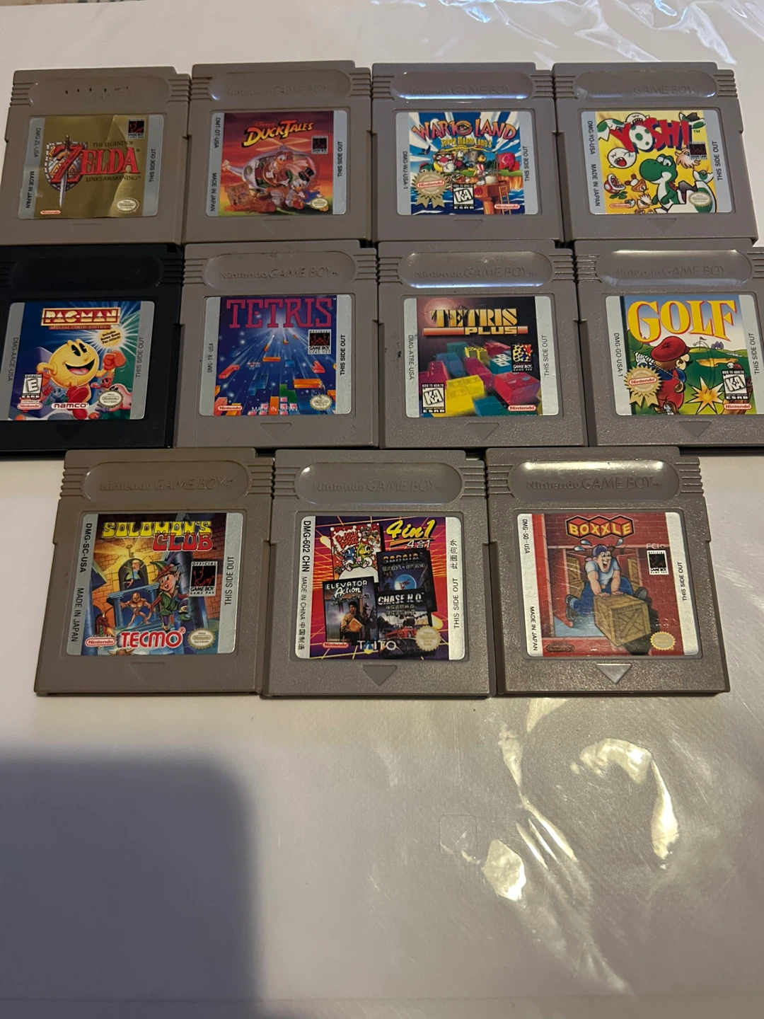 Nintendo Game Boy Games Lot