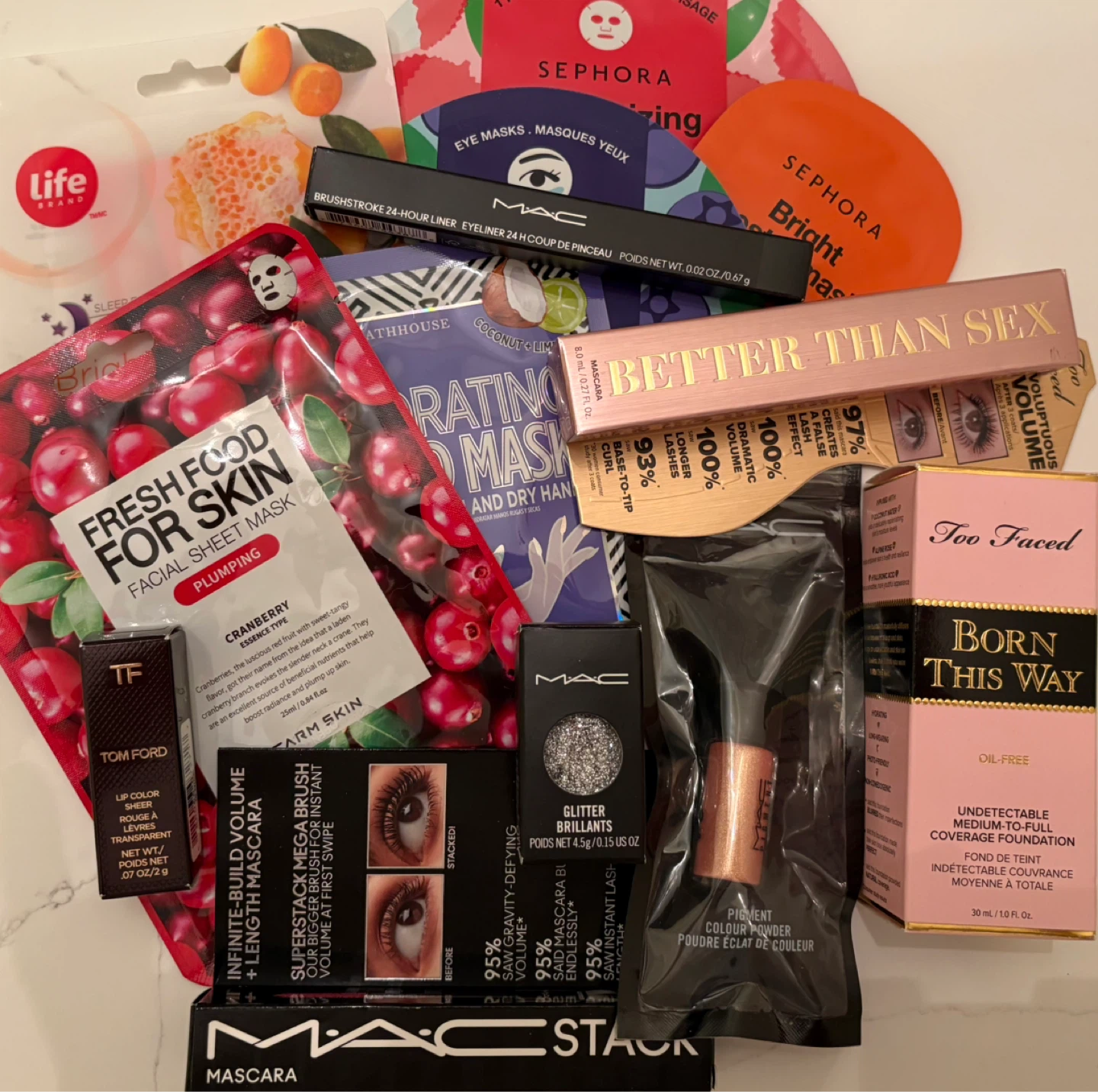 SEPHORA LOVERS Cosmetic Makeup Bundle