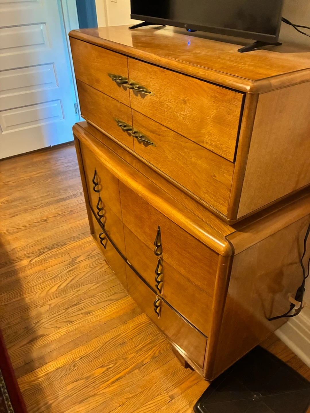 Vintage MCM Walnut Dresser - photo 2