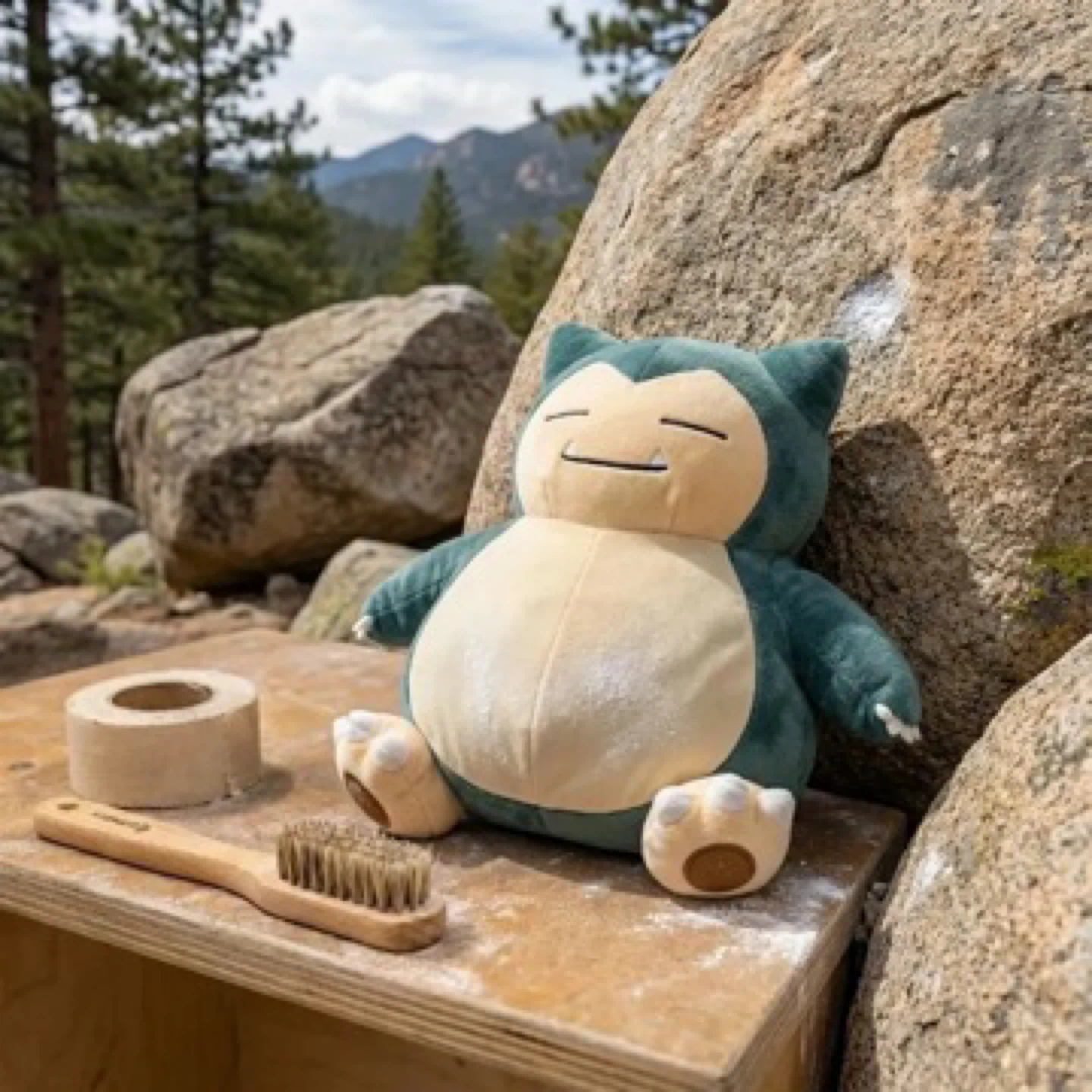 Snorlax chalk bag