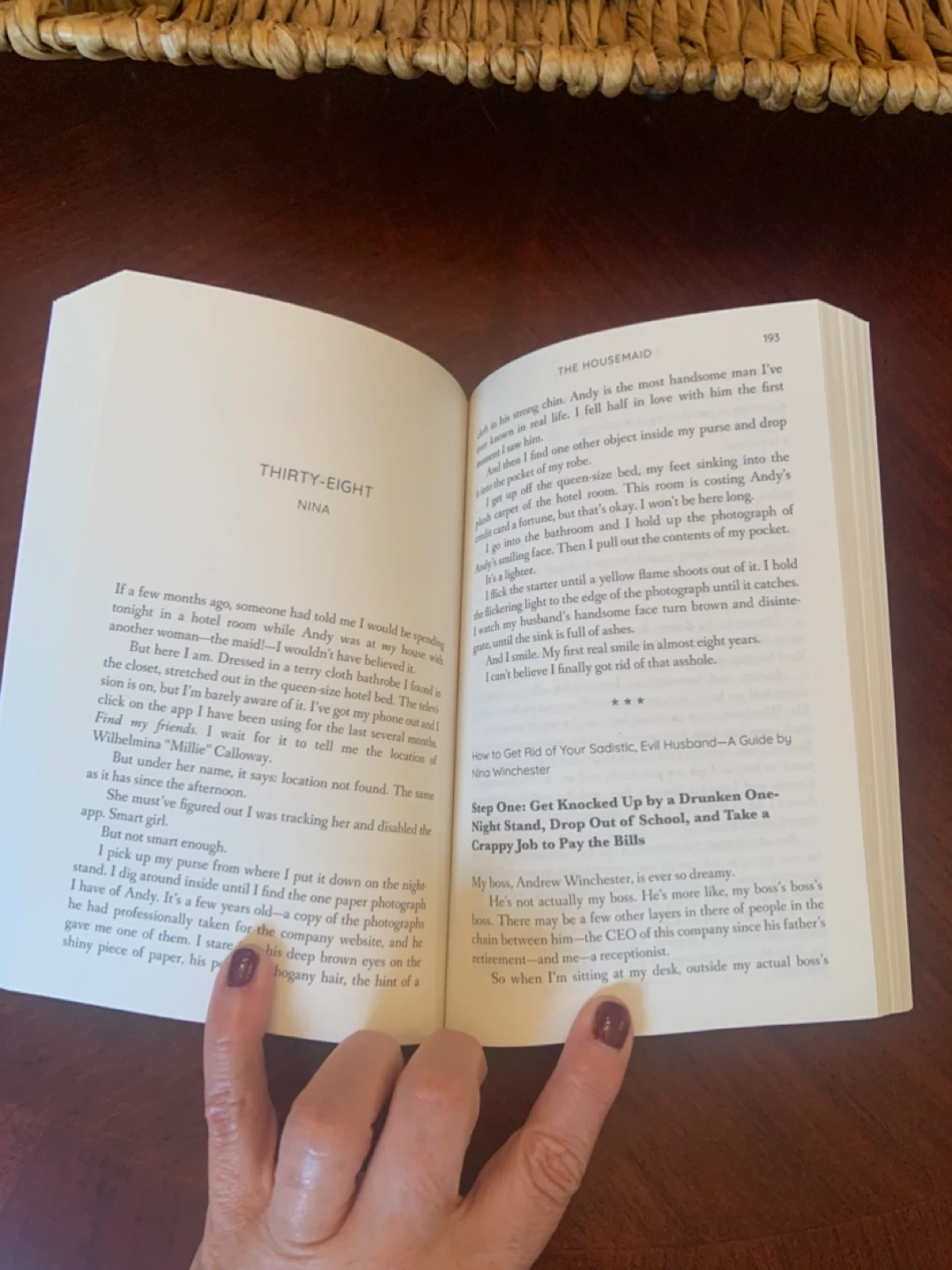 The Housemaid by Freida McFadden Paperback Book - photo 2