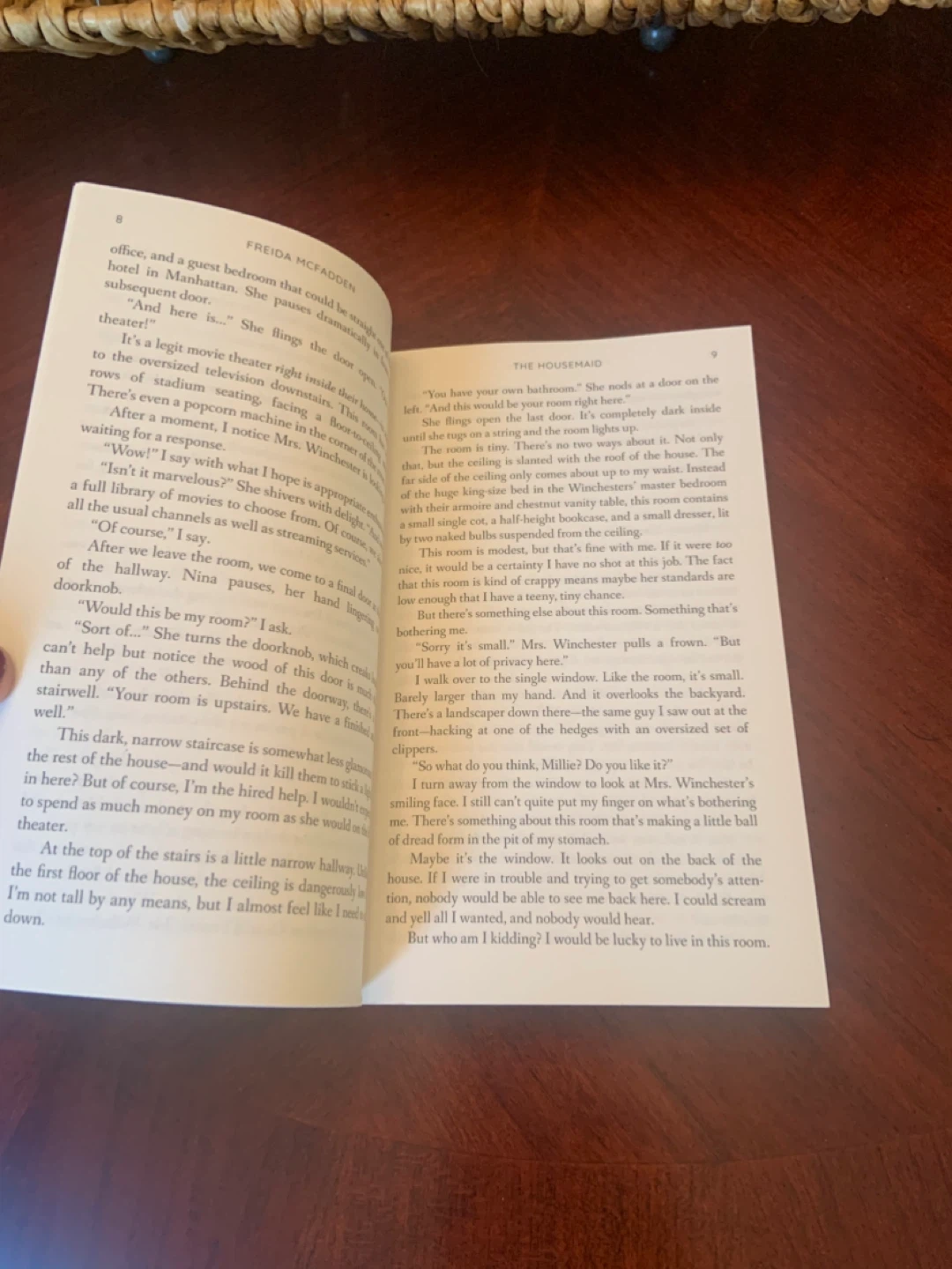 The Housemaid by Freida McFadden Paperback Book - photo 5
