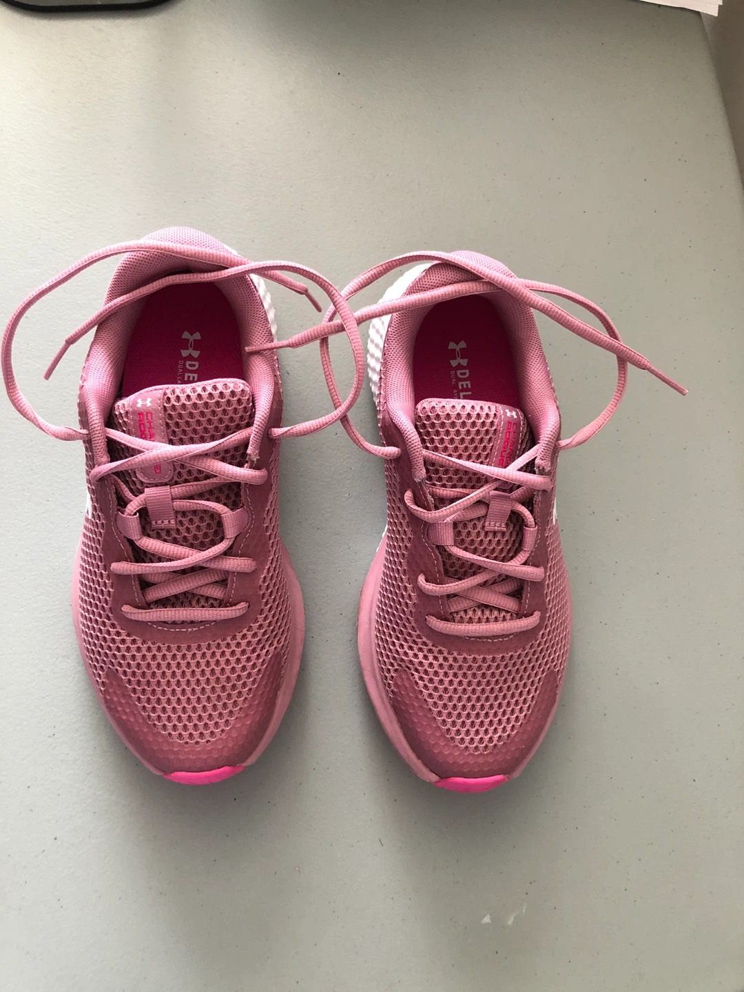 Under Armour Pink Running Shoes