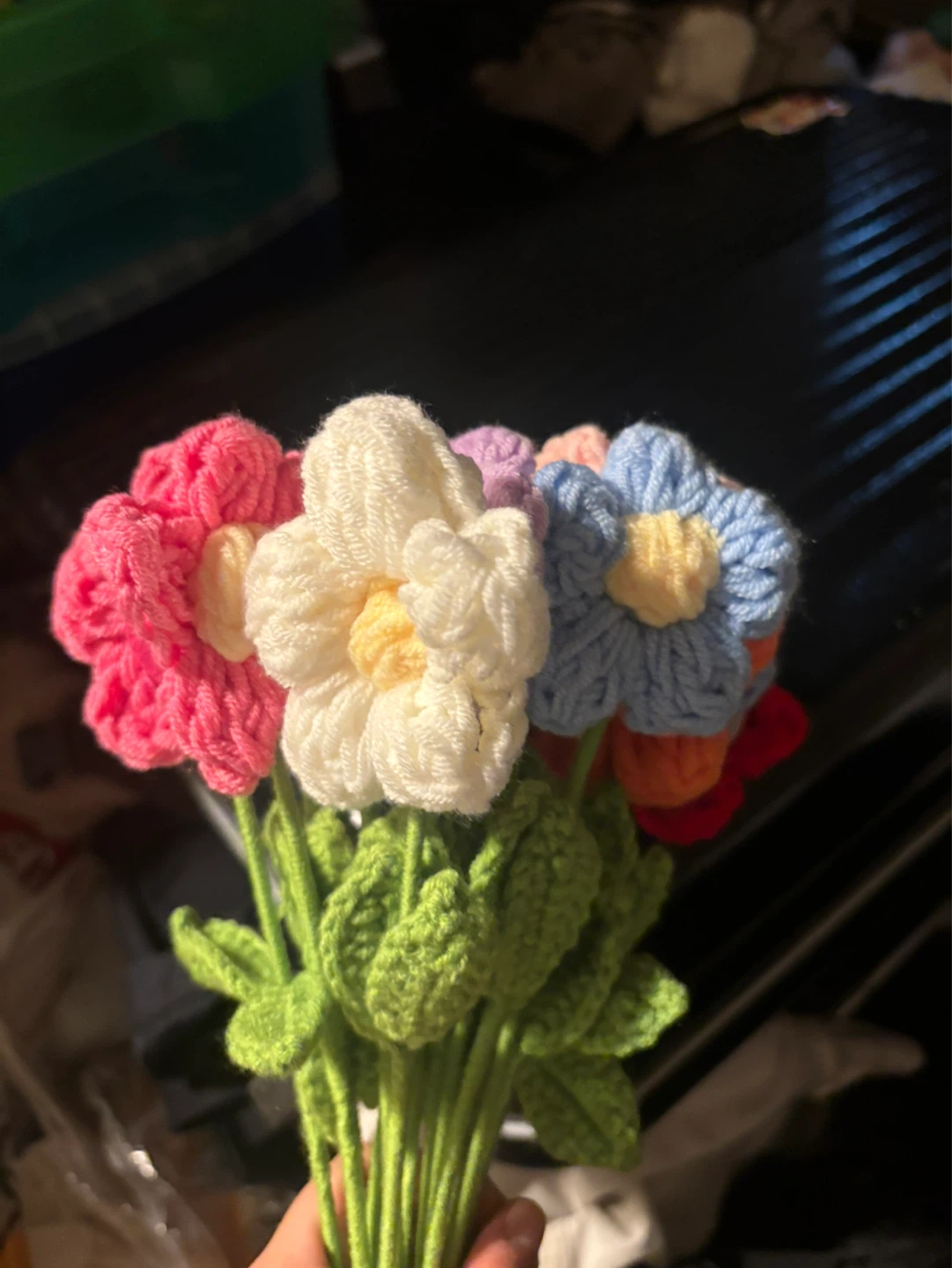 Crocheted Flower Bouquet - photo 3