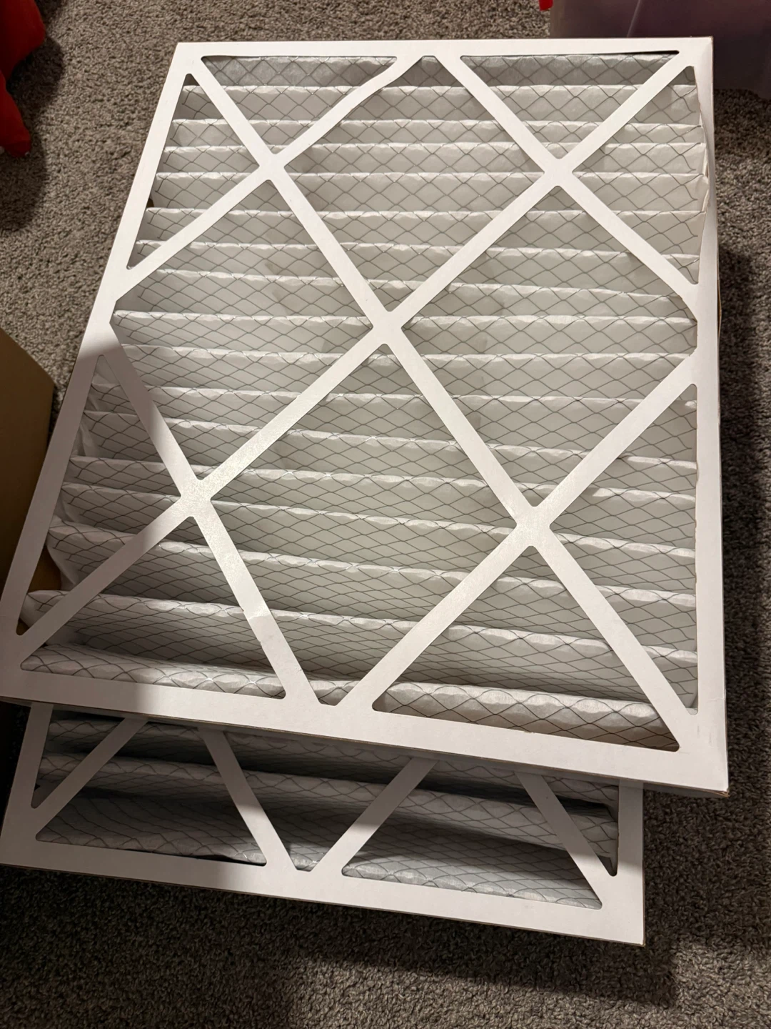 Furnace Filters (2-Pack) 20X25X5 Brand new, no longer needed. - photo 2