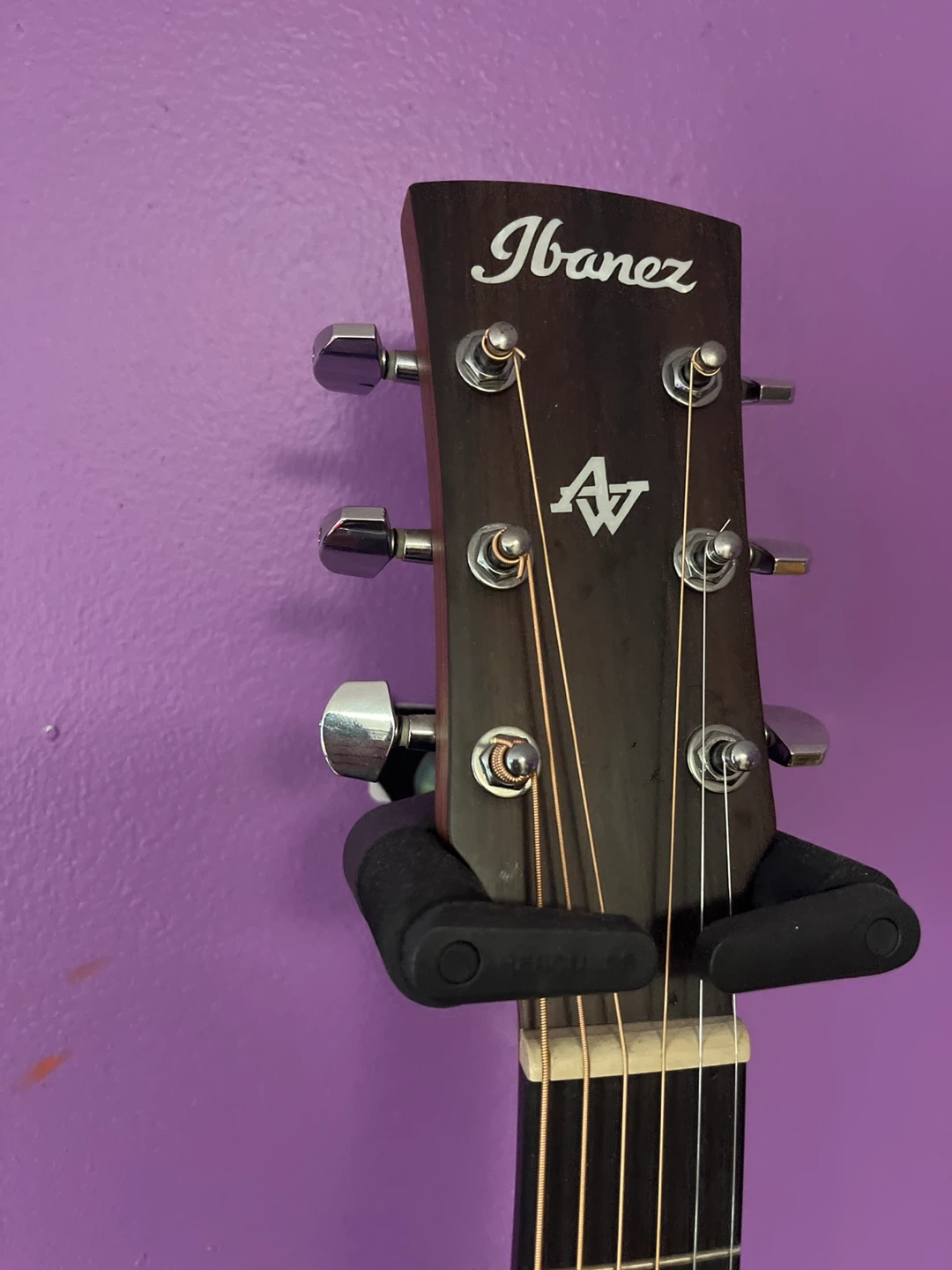 Ibanez AW 54 Accoustic Guitar /Solid Mahogany Top - photo 5