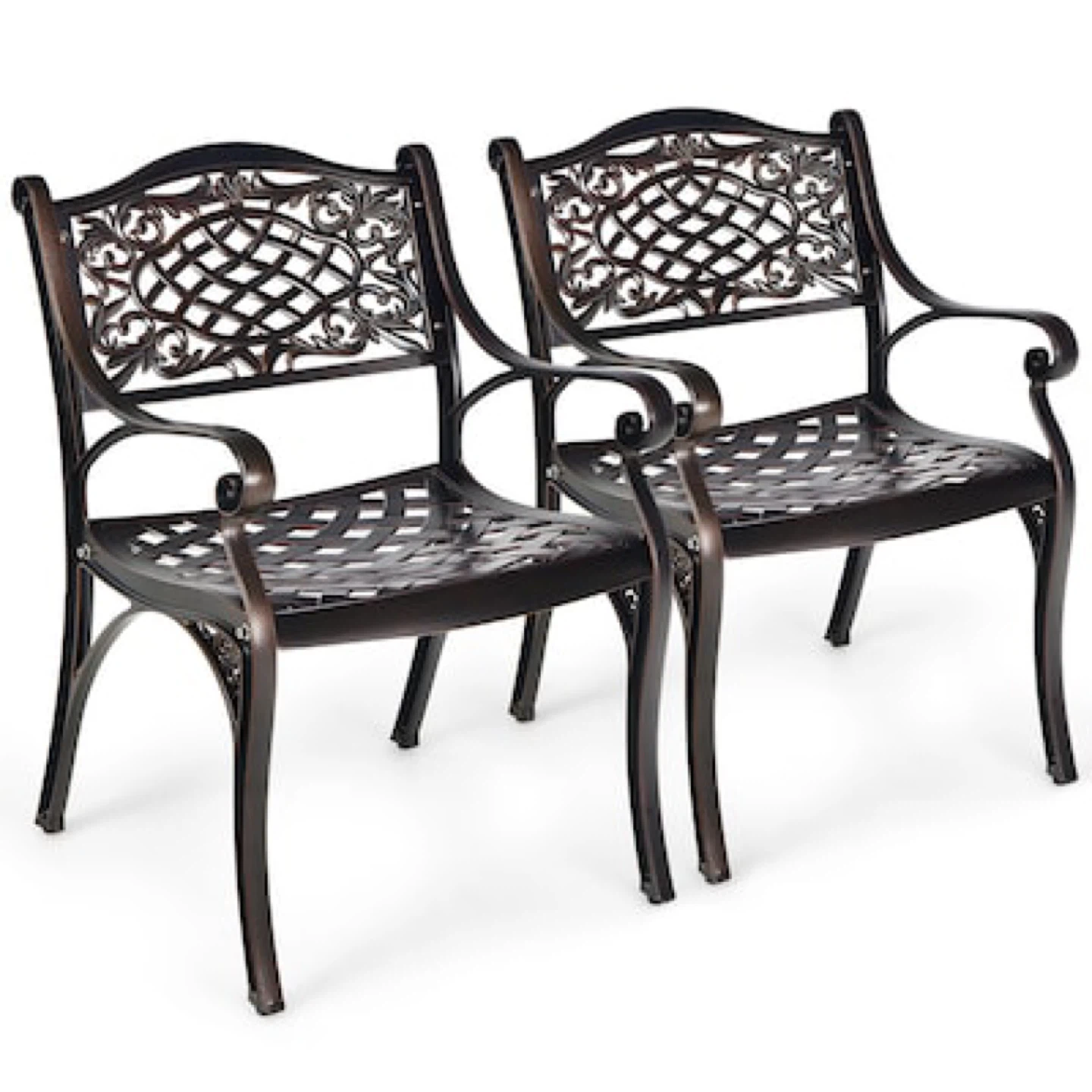 Premium Cast Aluminum Outdoor Chair