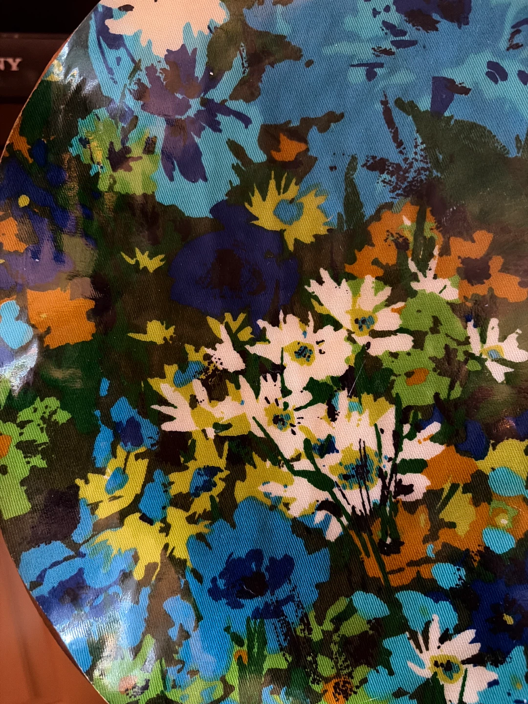 Vintage Floral Serving Platter - photo 5