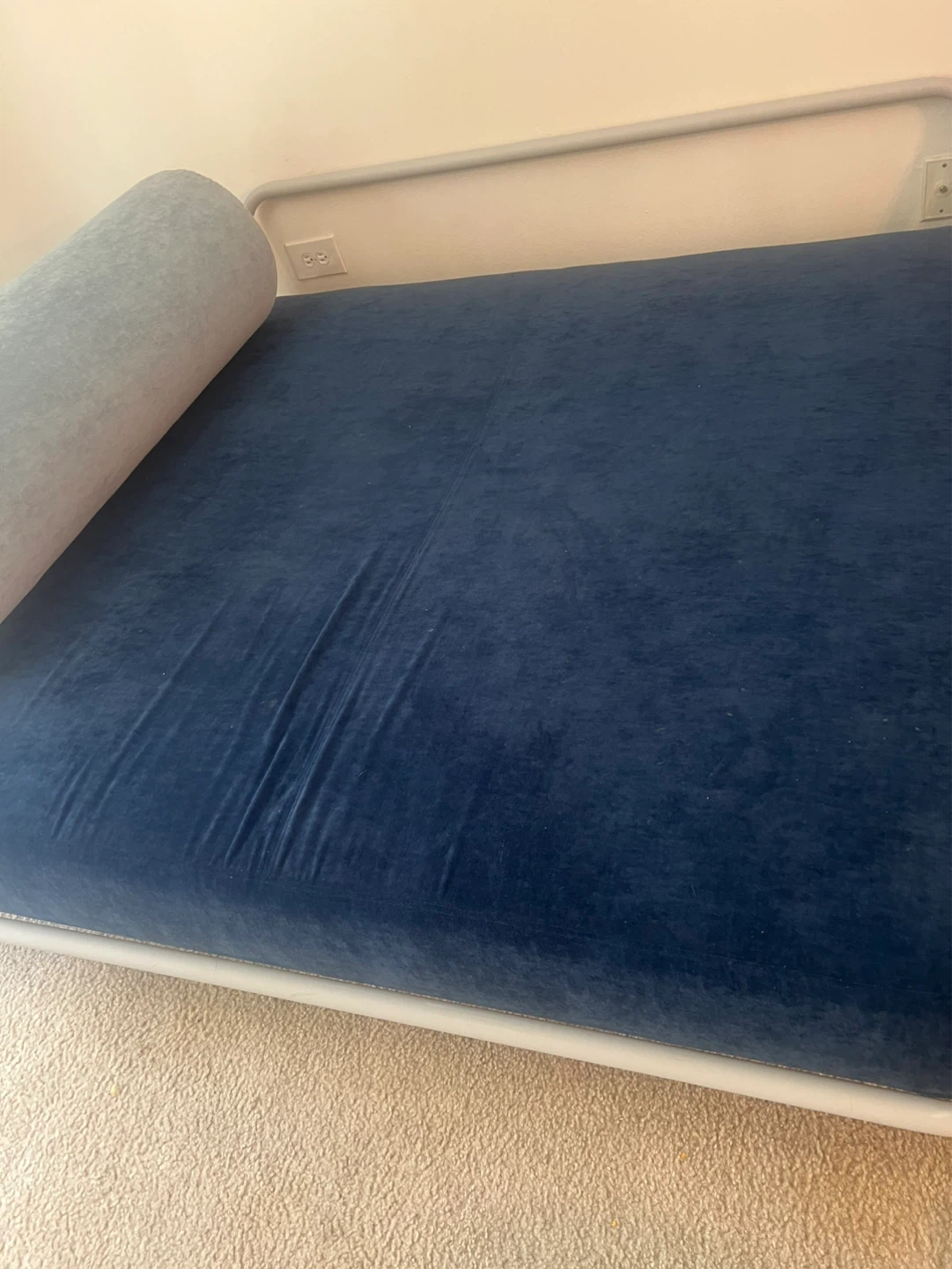 Blue Daybed Sofa with Pillows - photo 5