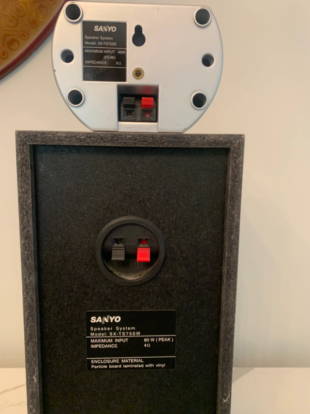 Sanyo Subwoofer System with Satellite Speakers - photo 3