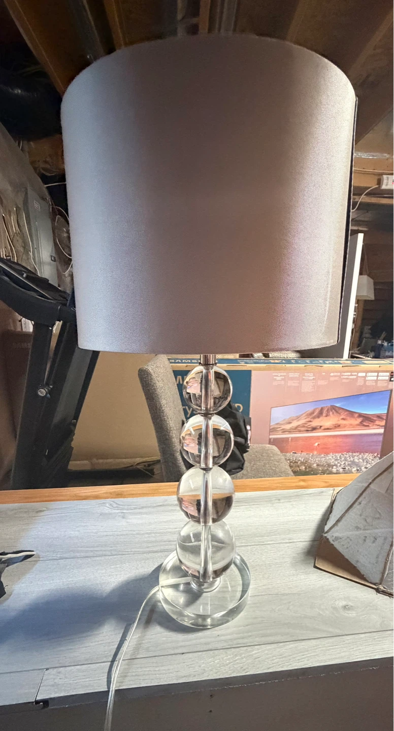 Crystal Ball Accent lampshade