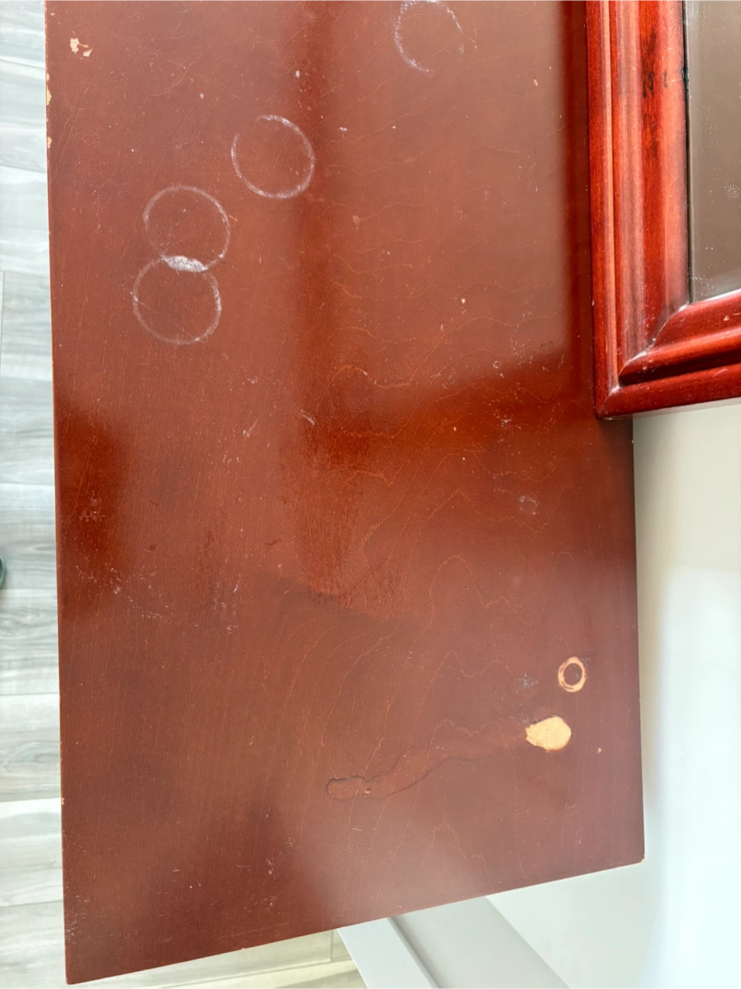 Wooden Dresser with Mirror - photo 2
