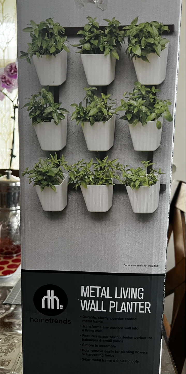Homewares Metal Living Wall Planter - photo 2