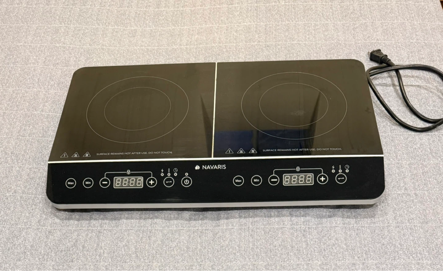Navaris Double Induction Cooktop - photo 3