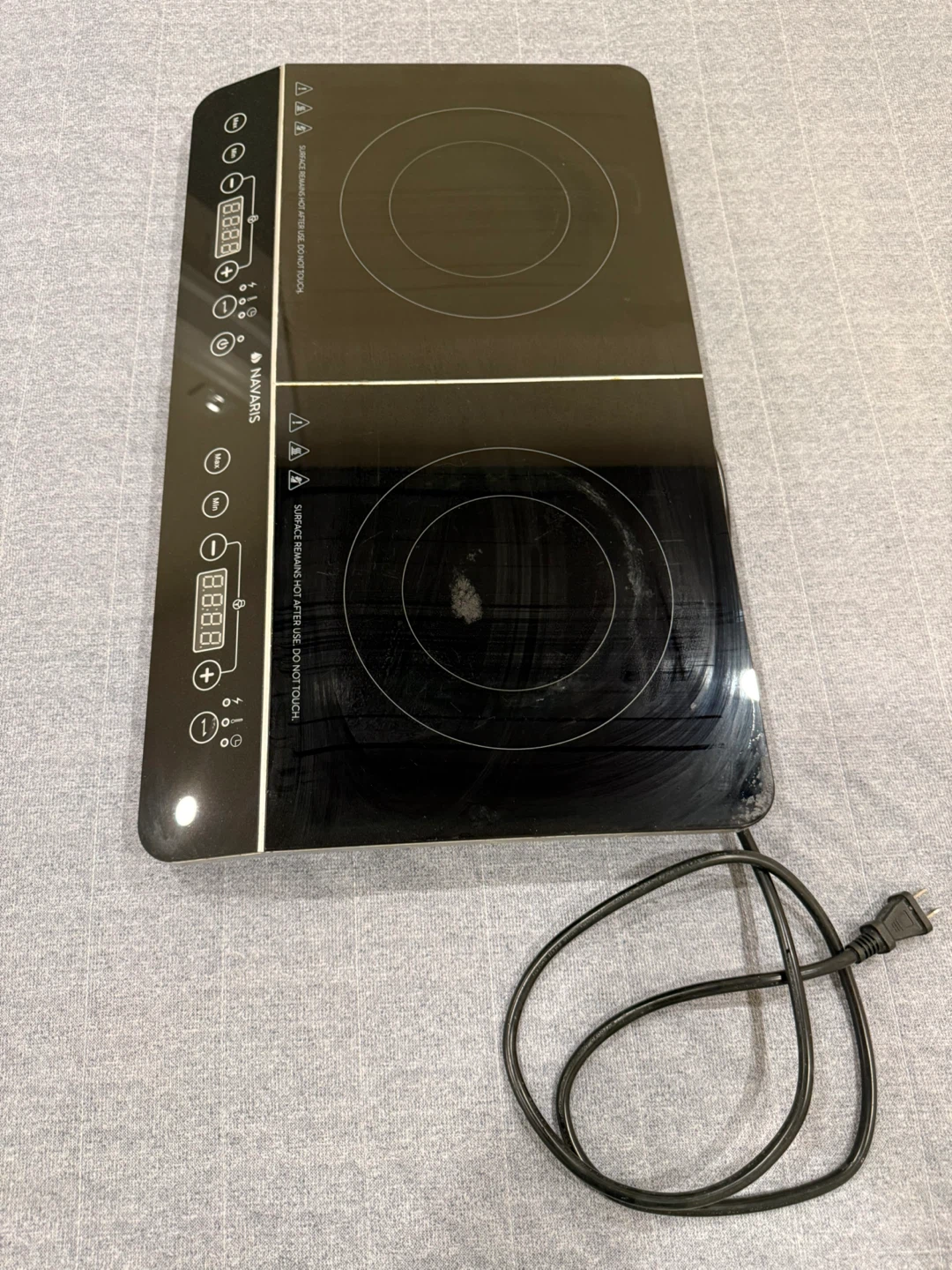Navaris Double Induction Cooktop - photo 2