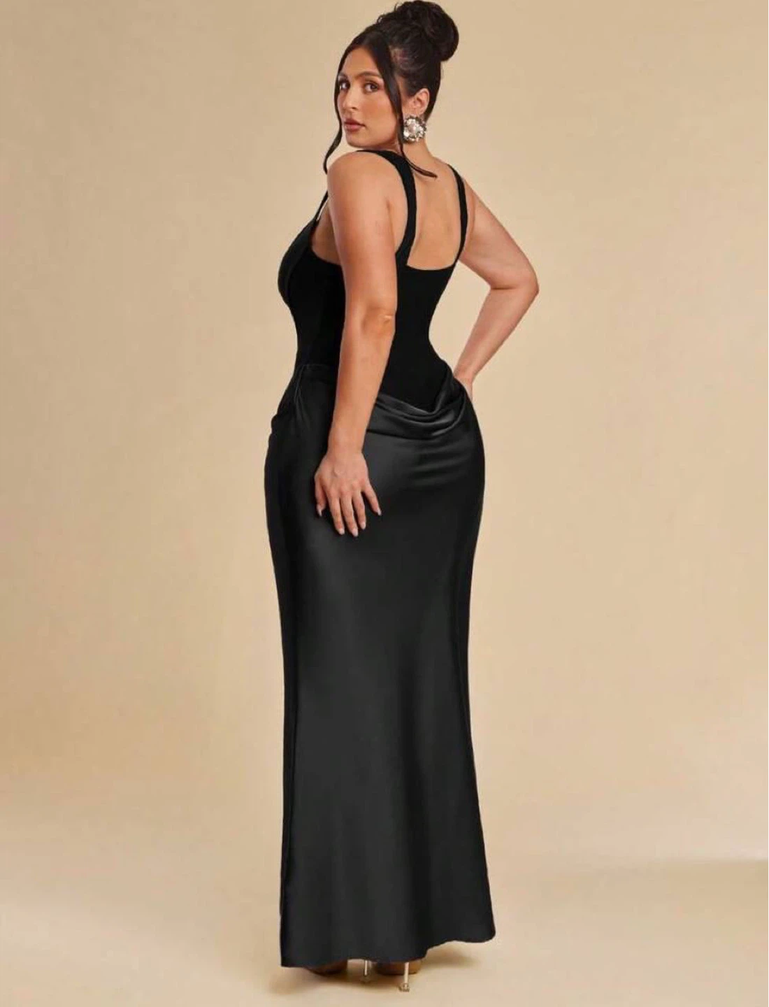 Black Corset Maxi Dress XL-XXL - photo 2