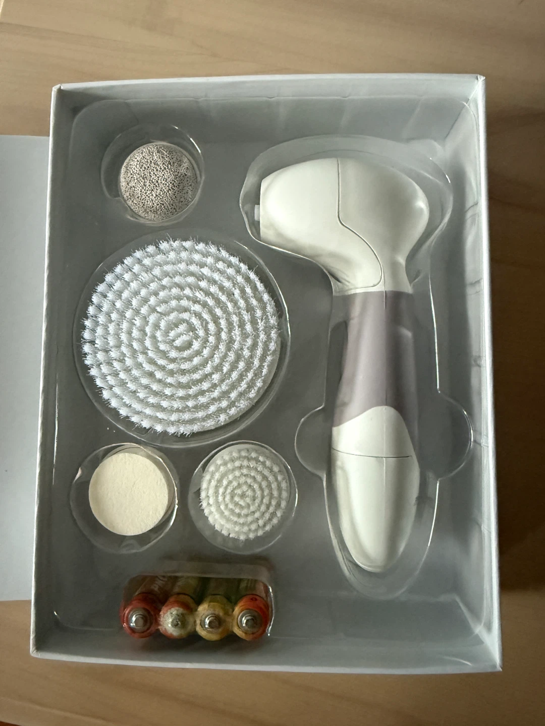 Dermabrush Advanced Cleansing System Handle with Attachments