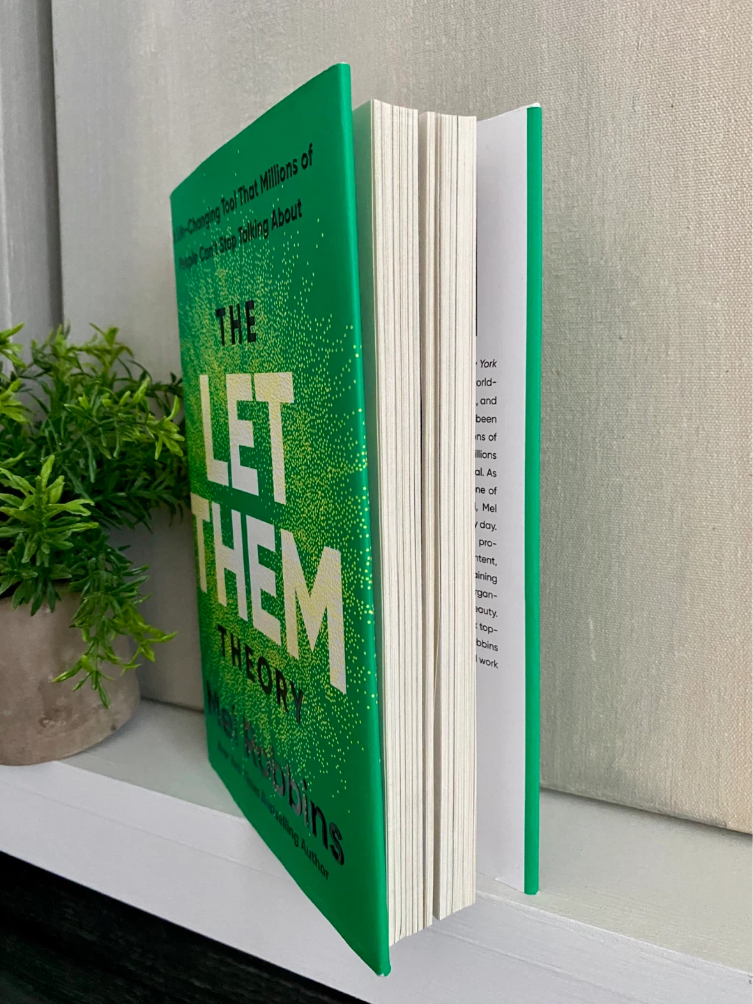 Never opened/read. The Let Them Theory Mel Robbins - photo 3