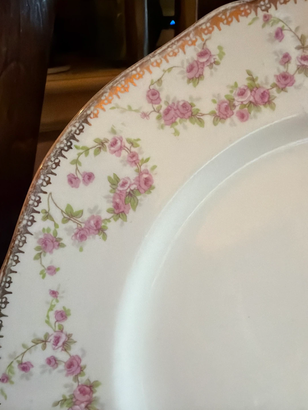 Vintage Alfred Meakin "Harmony Rose" Plate - photo 3