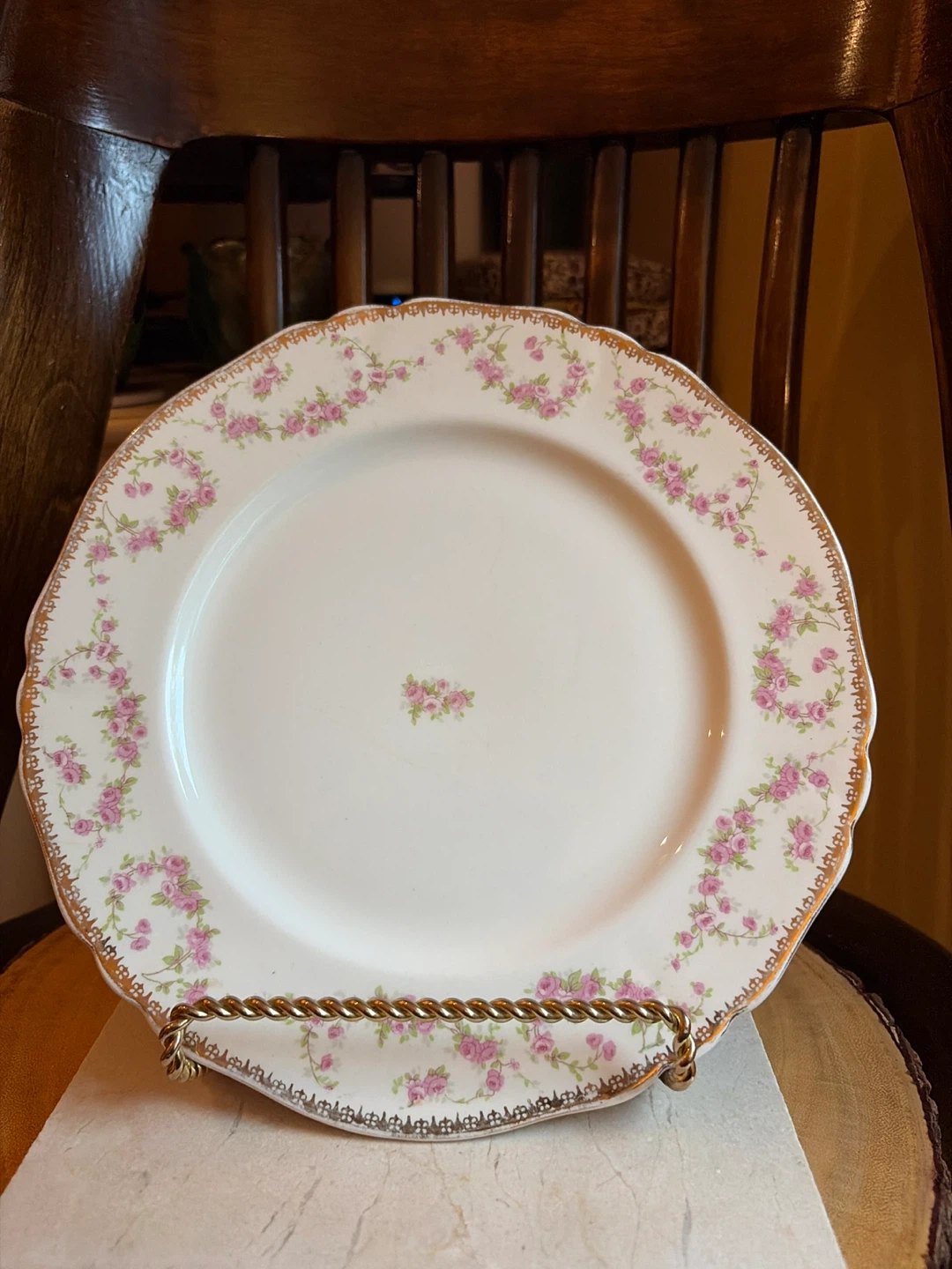 Vintage Alfred Meakin "Harmony Rose" Plate