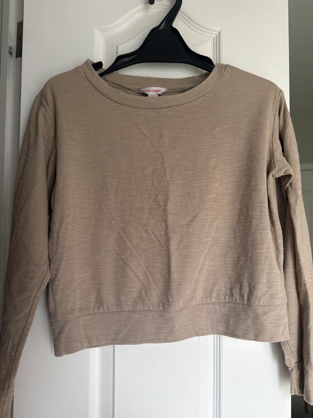 Joe Fresh Tan Long Sleeve Top