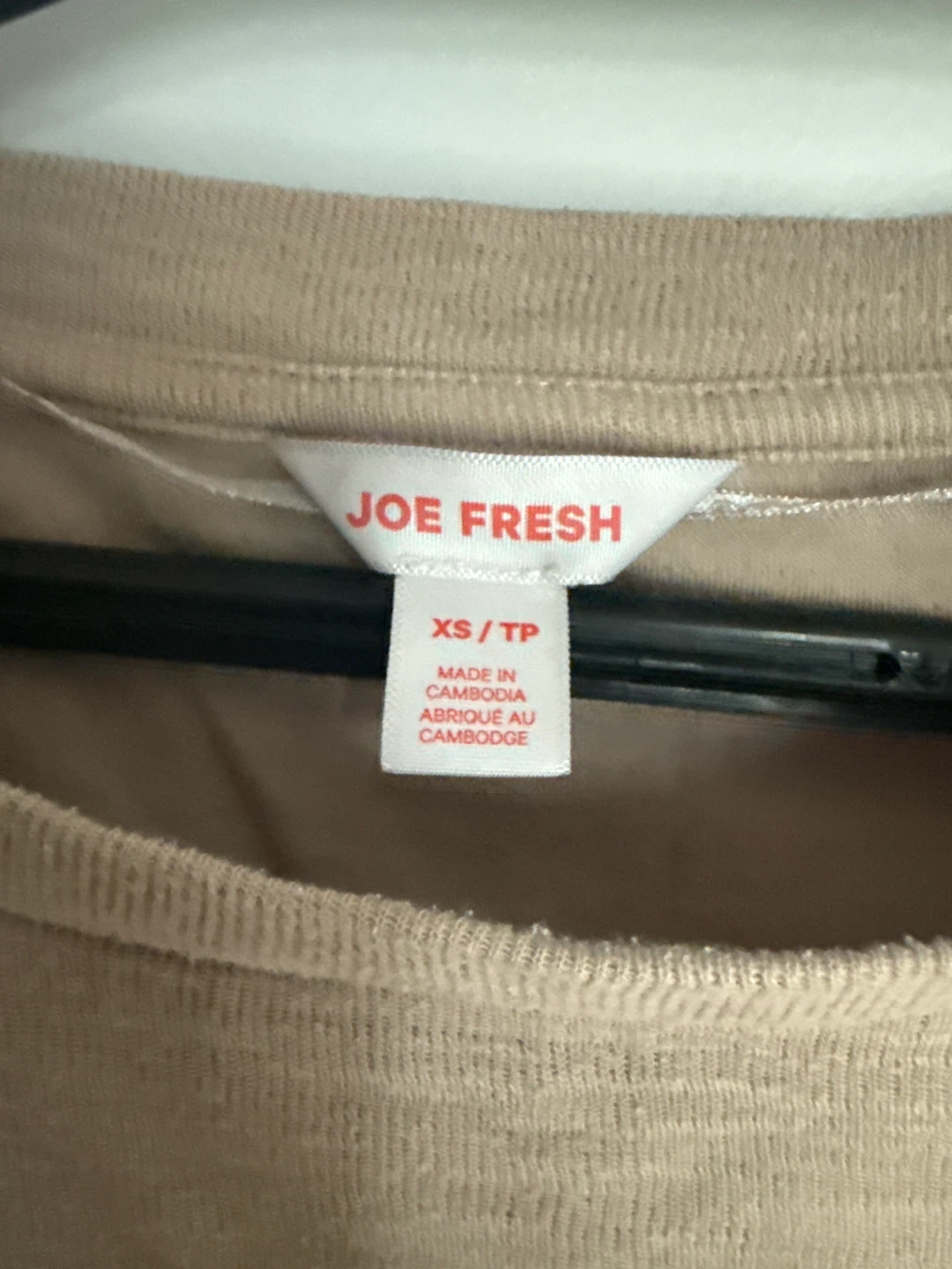 Joe Fresh Tan Long Sleeve Top - photo 2