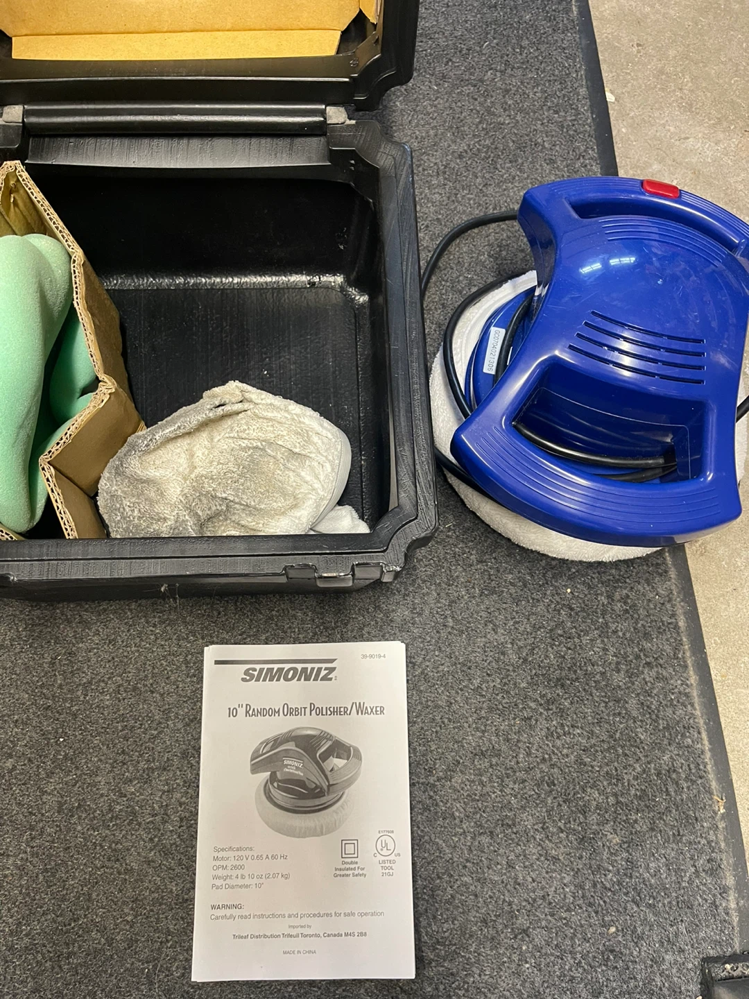 Simoniz orbit polisher/waxer 10” - photo 2