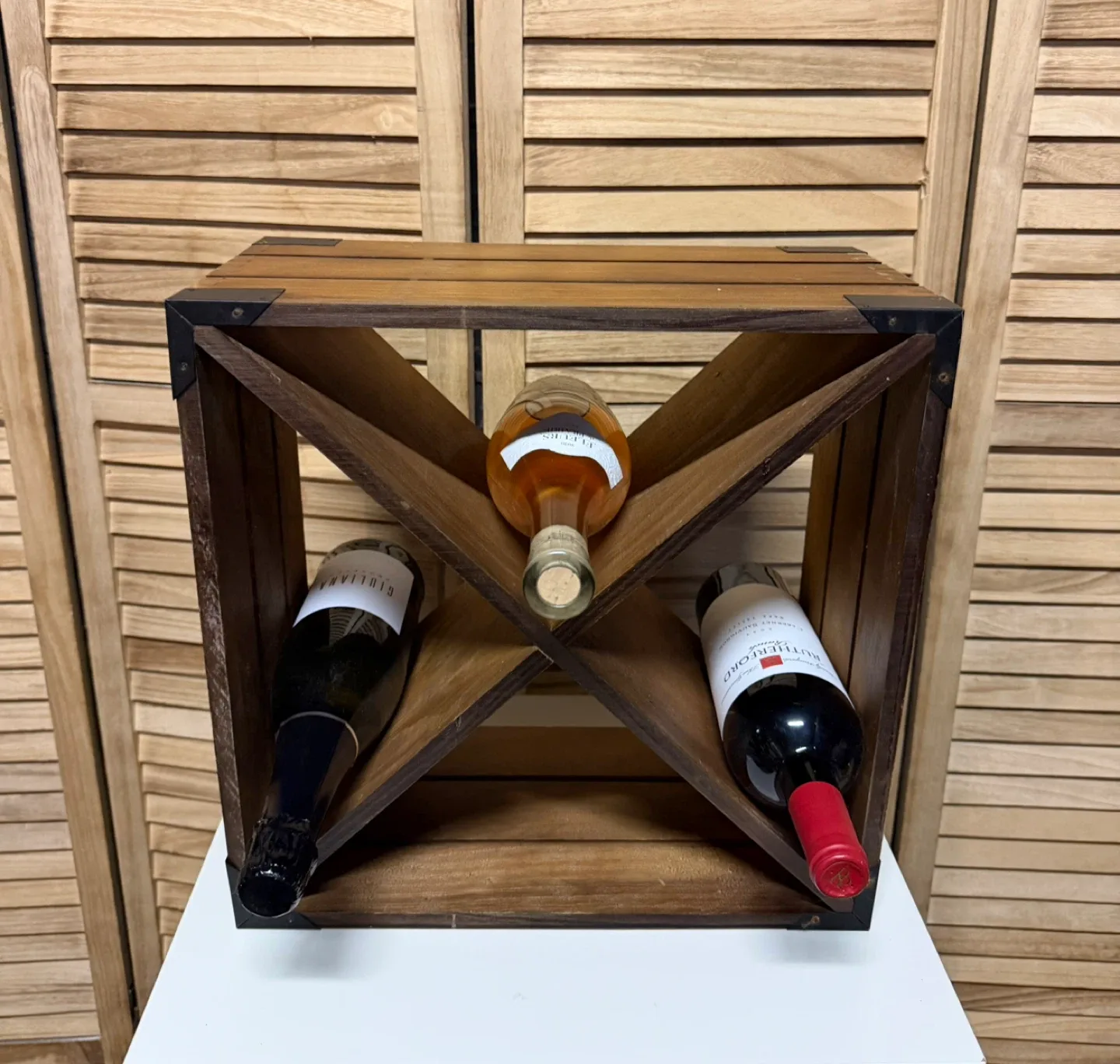 Wooden Wine Rack