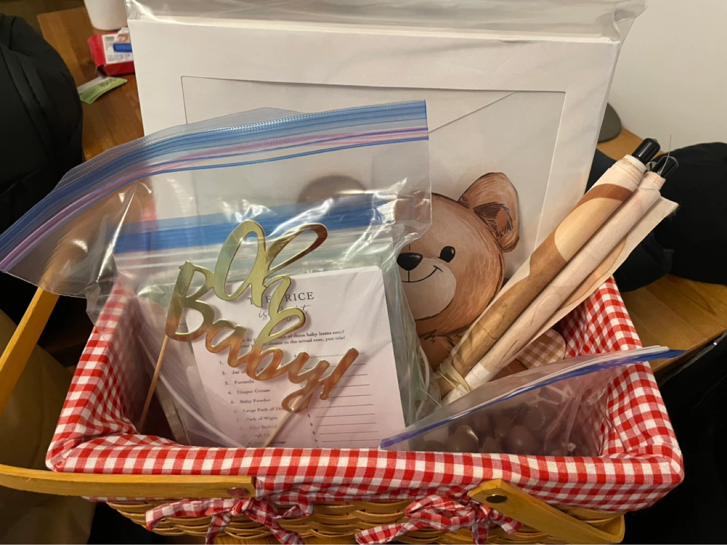 Baby shower decorations