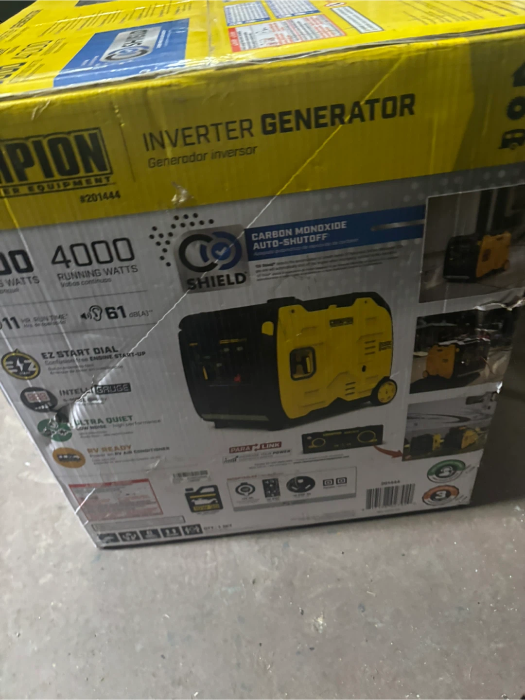 Champion 5500 Starting Watts Inverter Generator - photo 5