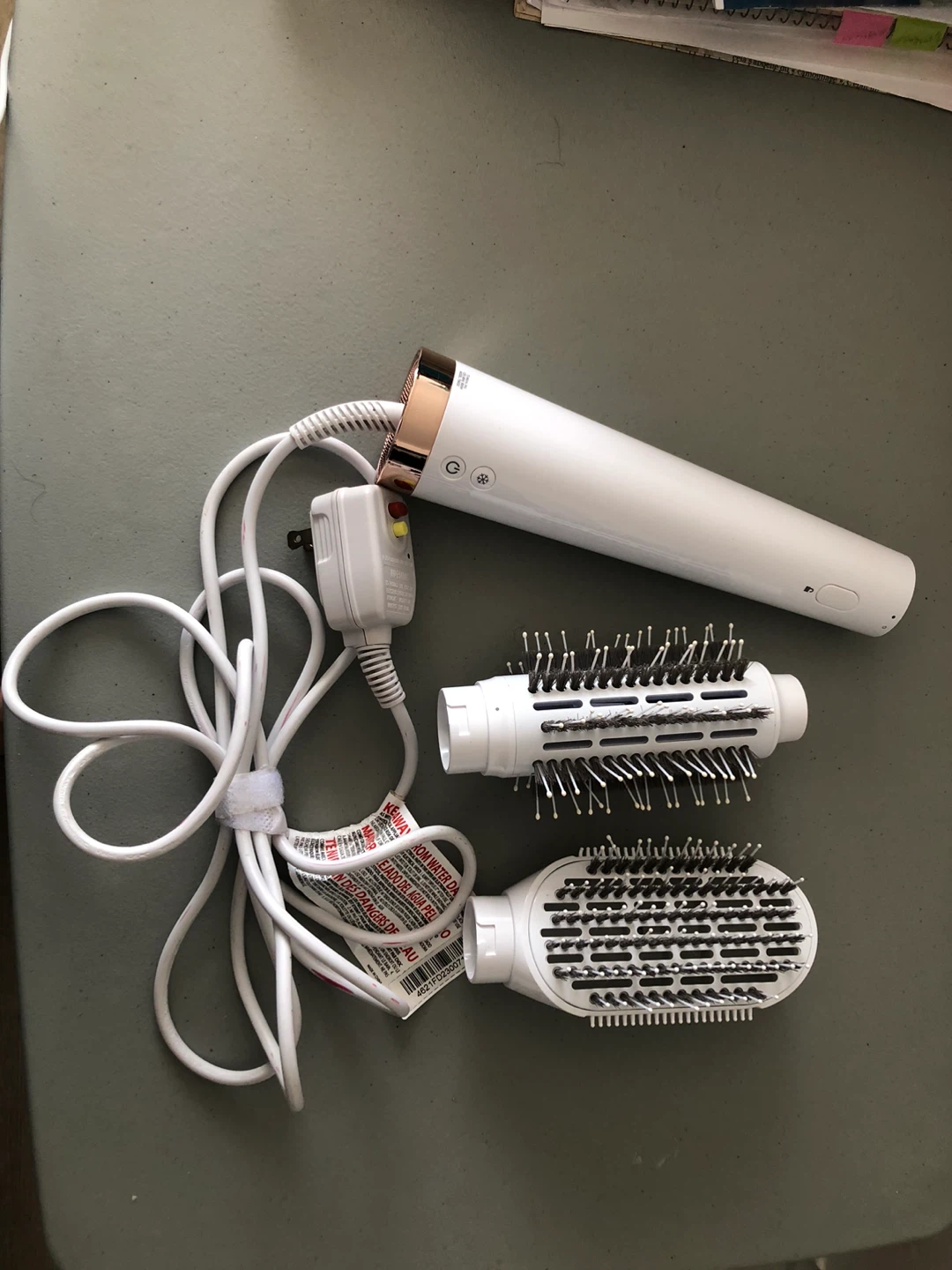 T3 Hair Dryer Brush with Attachments - photo 3
