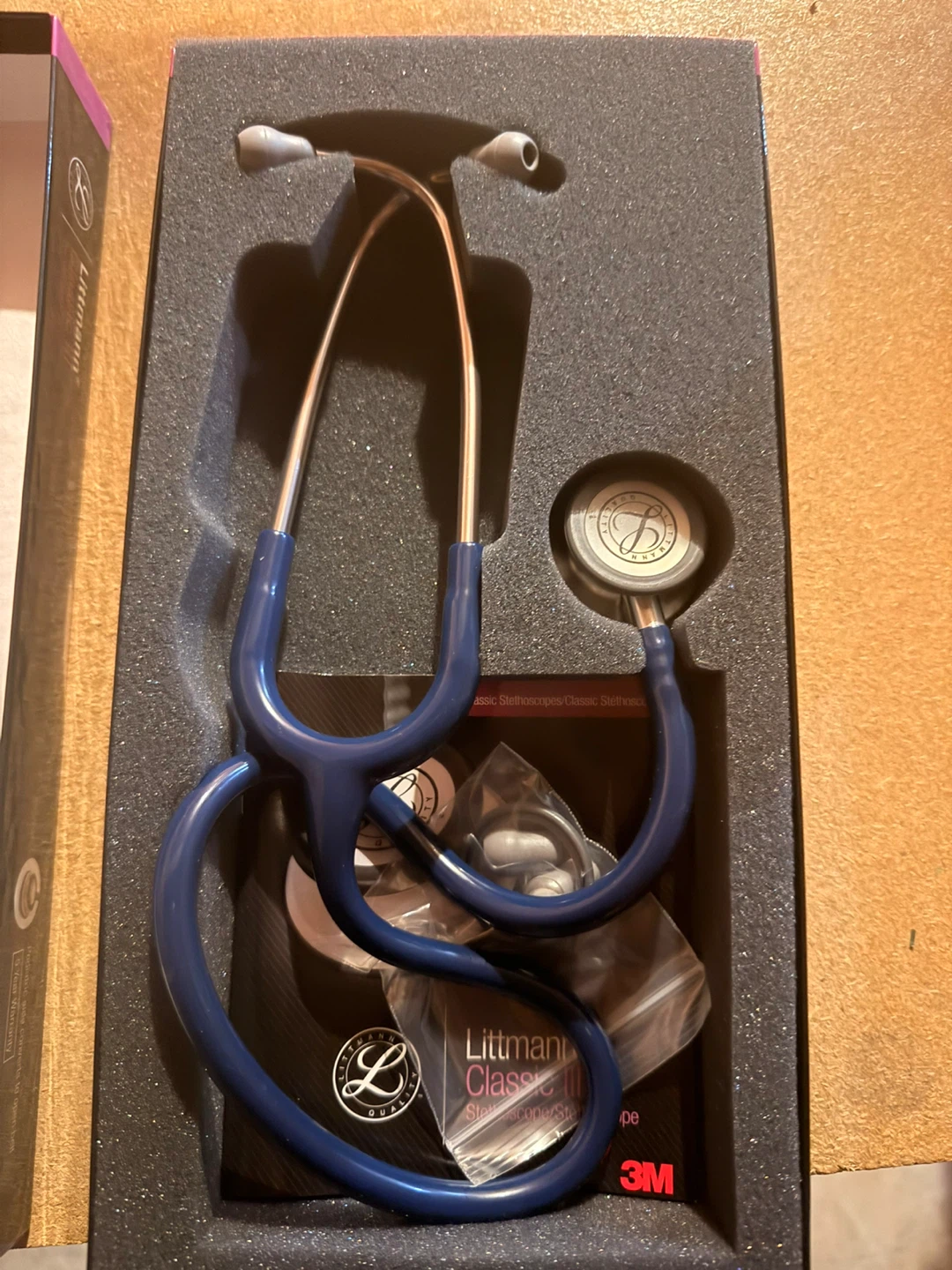 NEW Littmann Classic III Stethoscope (Navy Blue) – Never Used - photo 2