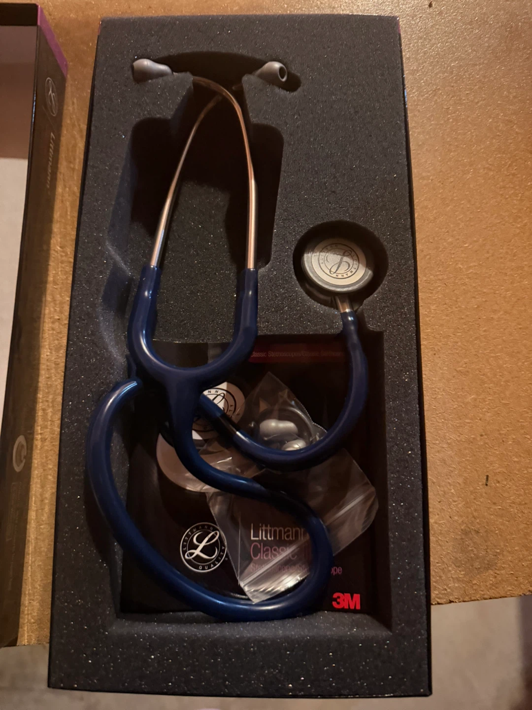 NEW Littmann Classic III Stethoscope (Navy Blue) – Never Used - photo 4
