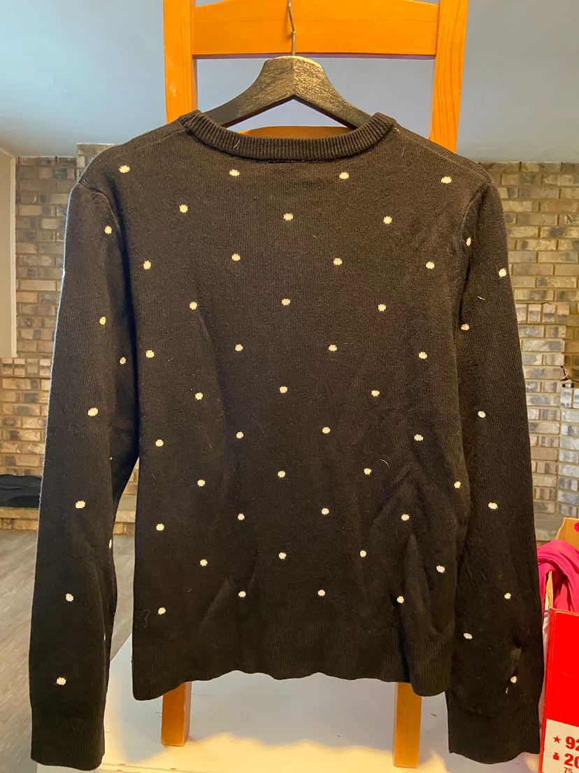 Hello Kitty Black Pullover Sweater - photo 2
