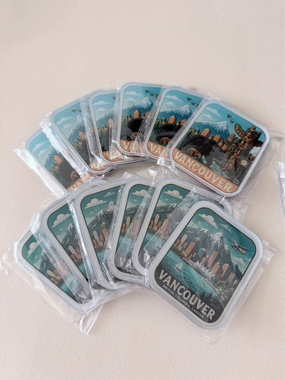 Vancouver British Columbia Canada Fridge Magnet Souvenir - photo 4